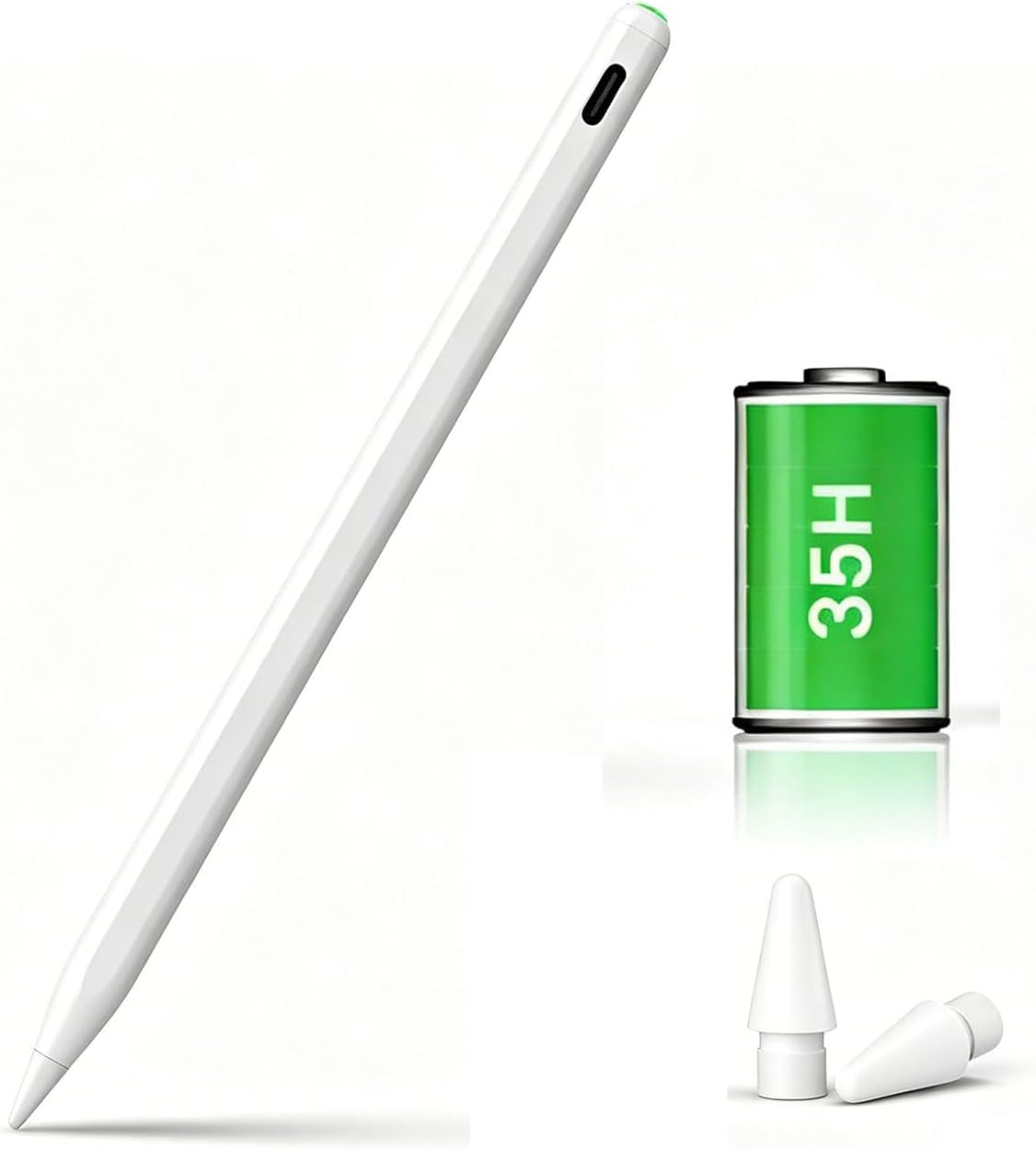 LÁPIZ STYLUS STYLUSHOME PARA IPAD 2018-2026 BATERÍA 35H MAGNÉTICO - 1