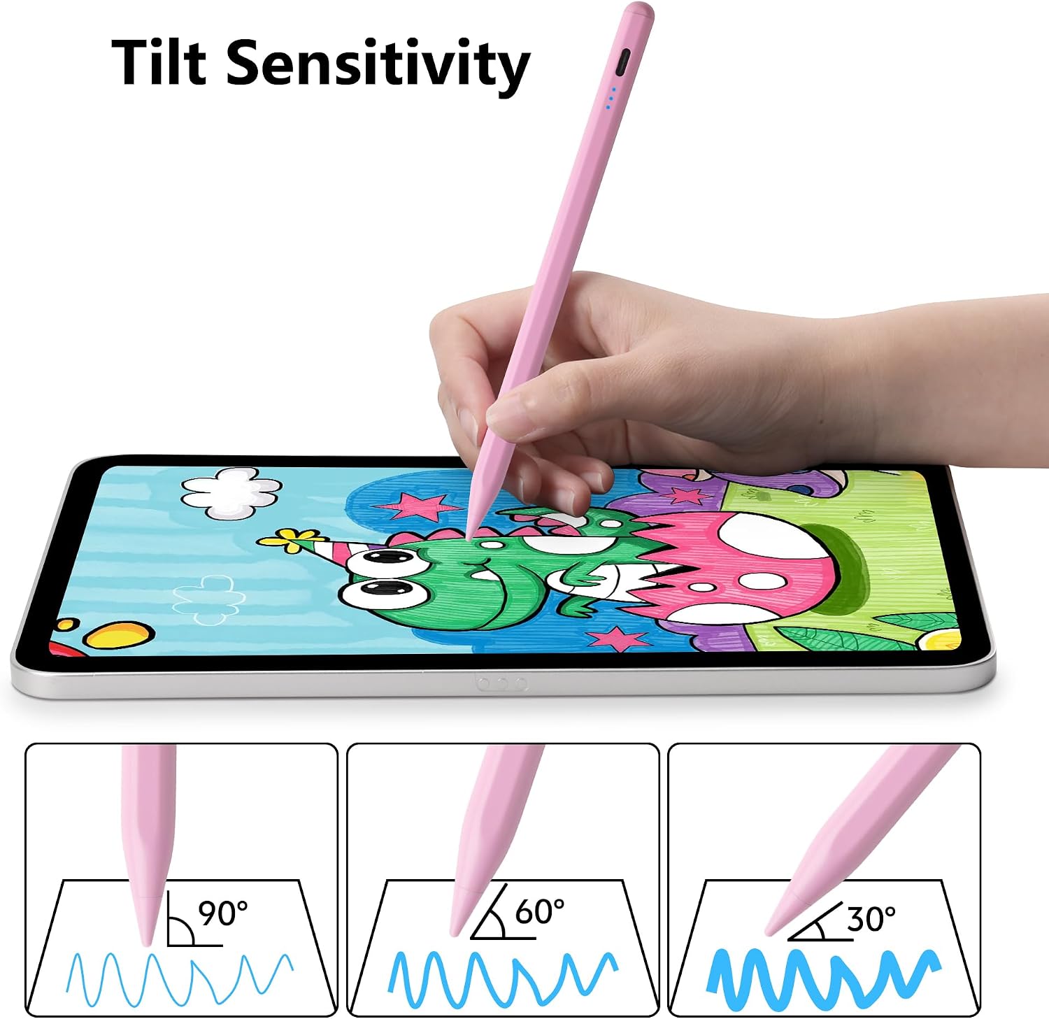 LÁPIZ STYLUS TOHAKATA PARA APPLE PENCIL IPAD 2018-2026 A16 11ª GENERACIÓN AIR PRO MINI - 3