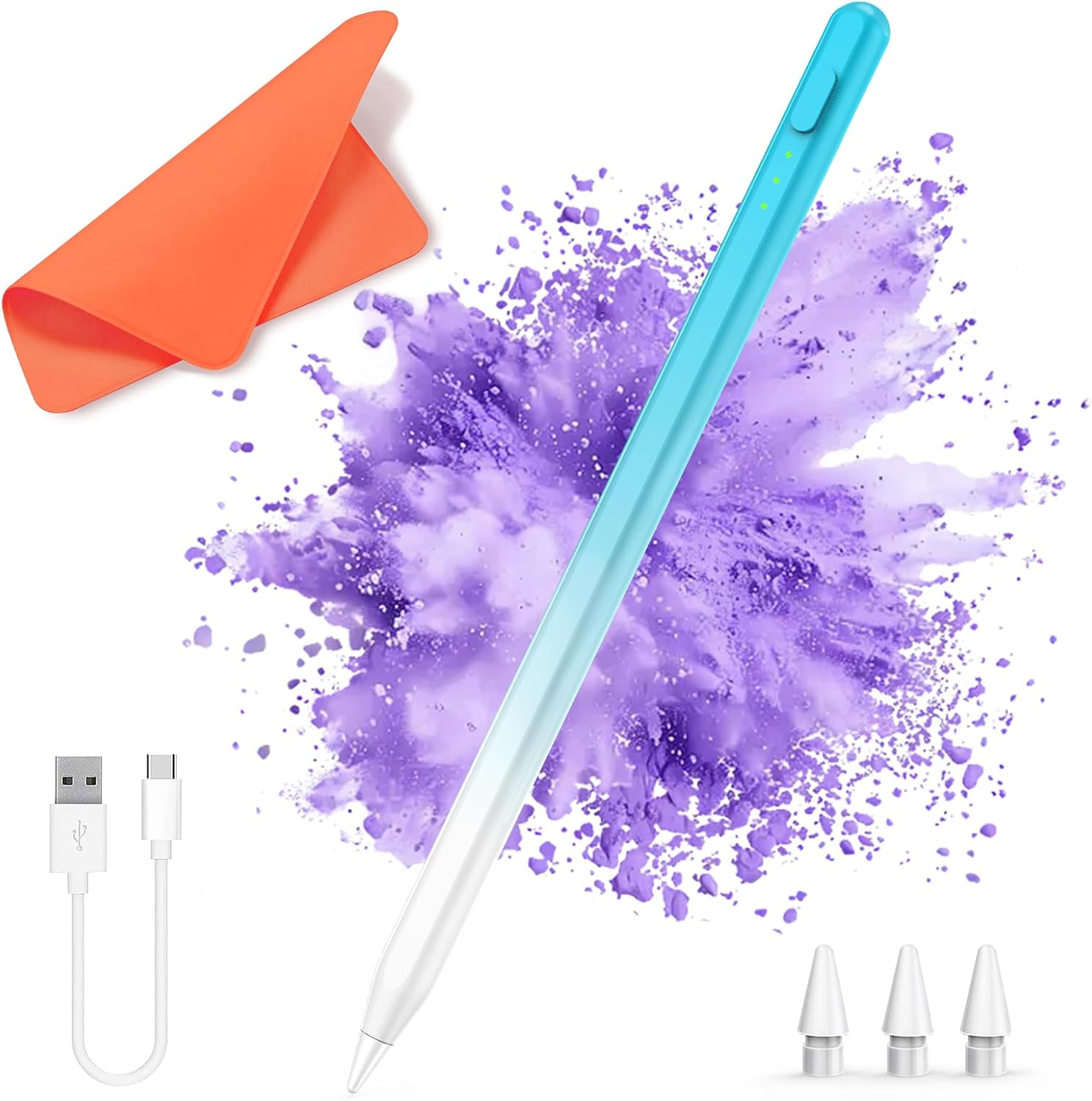 LÁPIZ STYLUS PARA IPAD MILIKILO COMPATIBLE 2018-2025 CON CARGA RÁPIDA Y SENSIBILIDAD AL ÁNGULO - 1