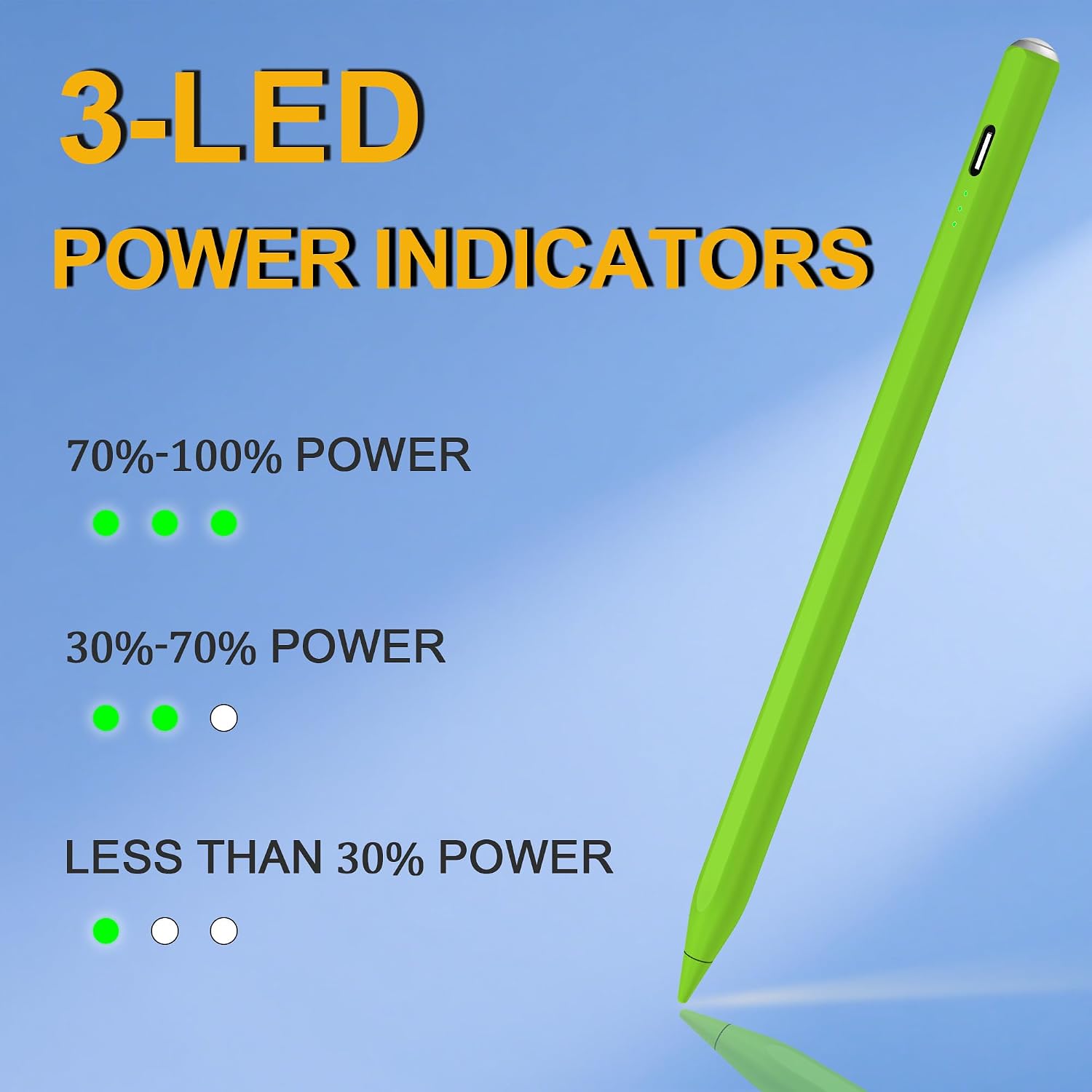 LÁPIZ STYLUS XIRON PARA IPAD 2018-2026 CARGA RÁPIDA 15 MIN - 4