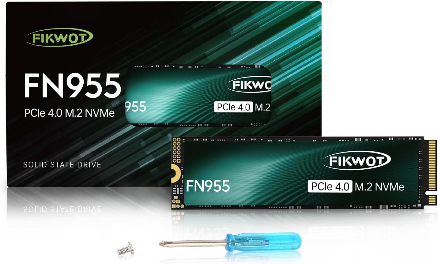 DISCO SÓLIDO INTERNO FIKWOT FN955 2TB NVME M.2 2280 PCIE GEN4X4 - 1