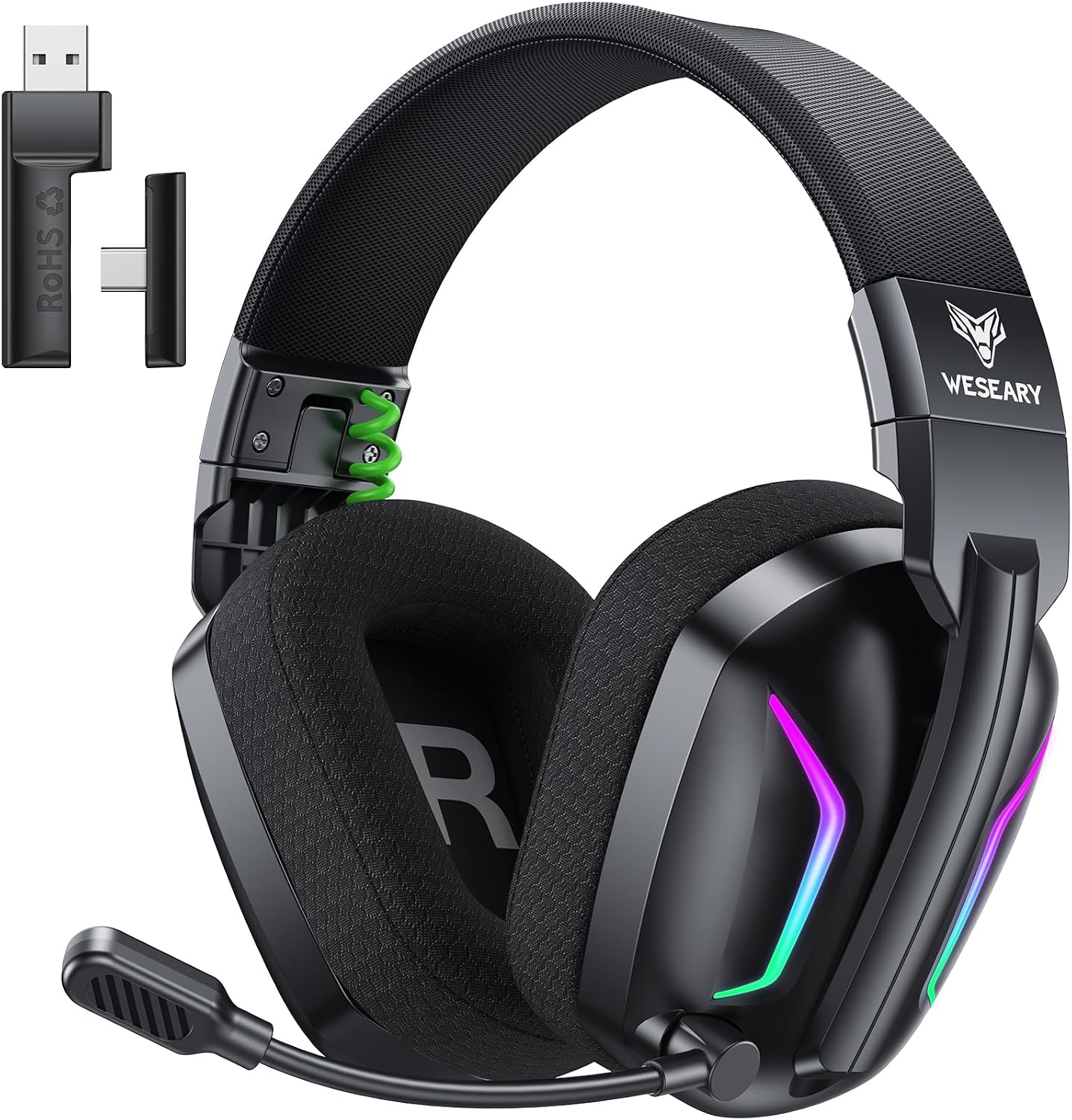 AUDÍFONOS INALÁMBRICOS PARA GAMING WESEARY WG1 PARA PS5, PS4, PC Y SWITCH - 1