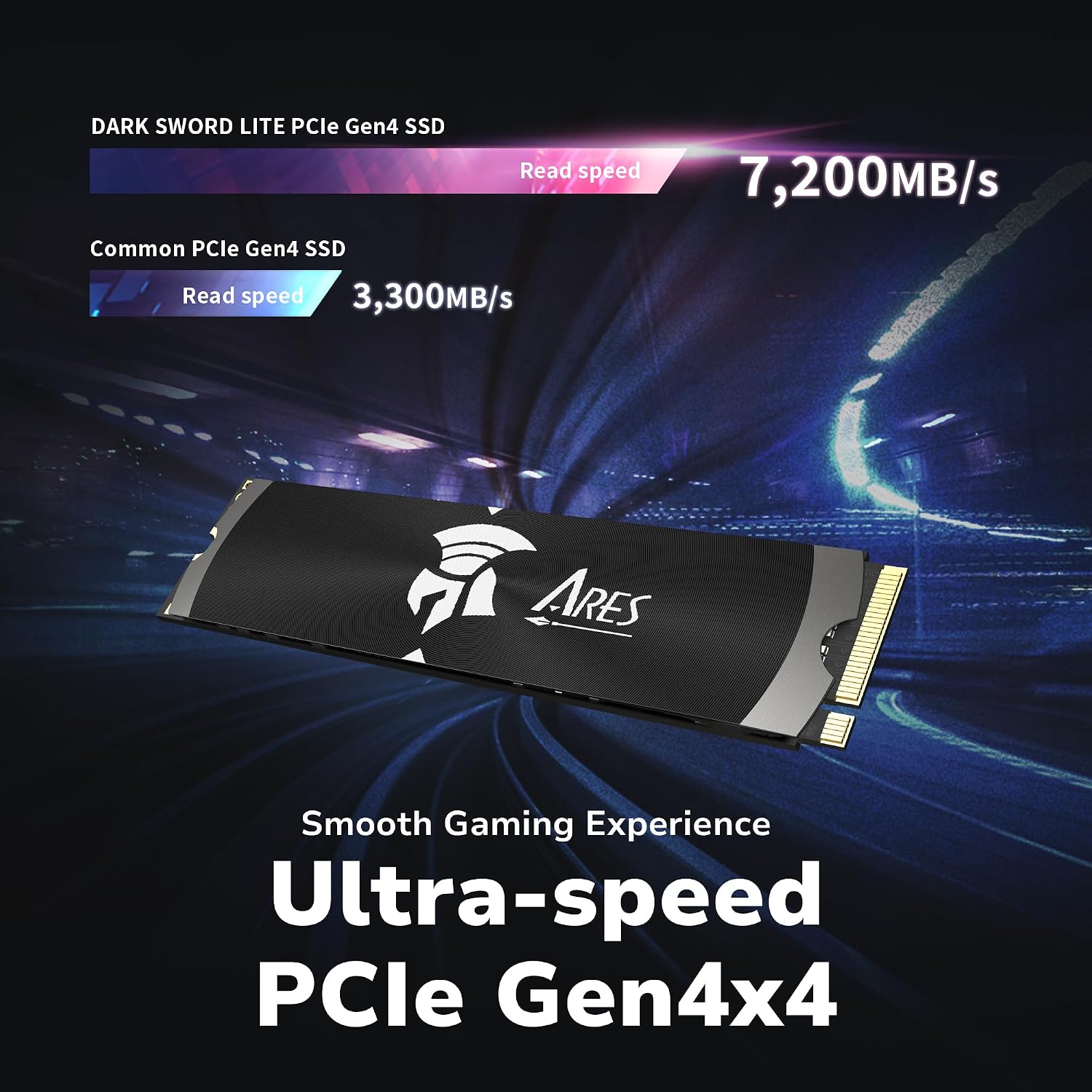 DISCO SÓLIDO INTERNO DATO GEN4 SSD 1TB NVME PCIE 4.0 M.2 2280 CON DISIPADOR - 3