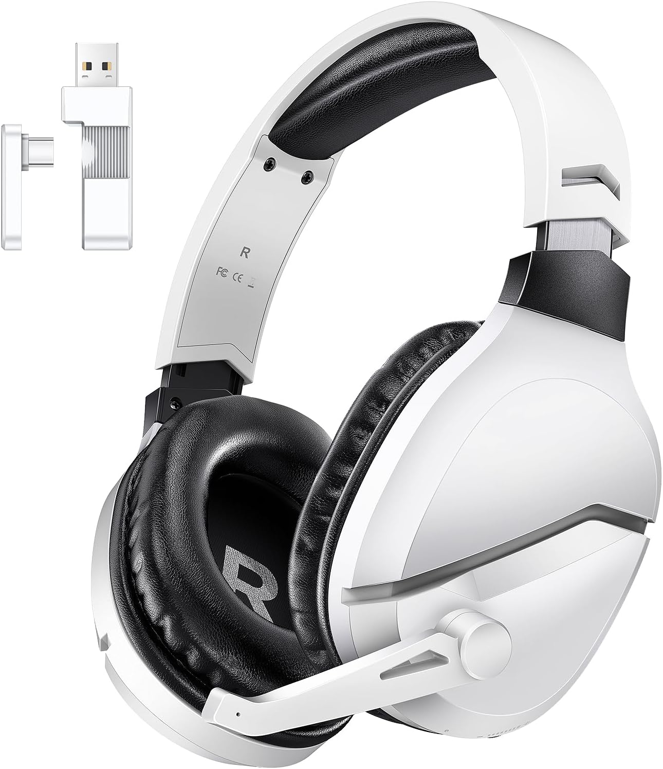 AUDÍFONOS GAMING INALÁMBRICOS WOLFLAWS TA2000 CON MICRÓFONO PARA PS5 PS4 PC Y CABLE PARA GAMECUBE - 1