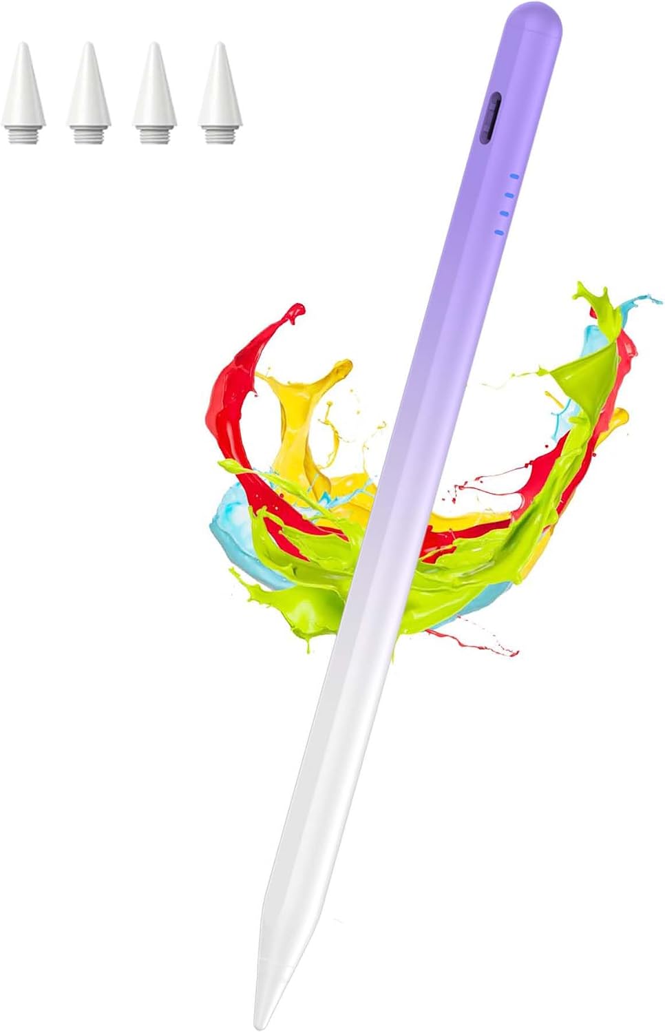LÁPIZ STYLUS KENKOR PARA IPAD 2018-2026 CARGA RÁPIDA 20 MINUTOS - 1