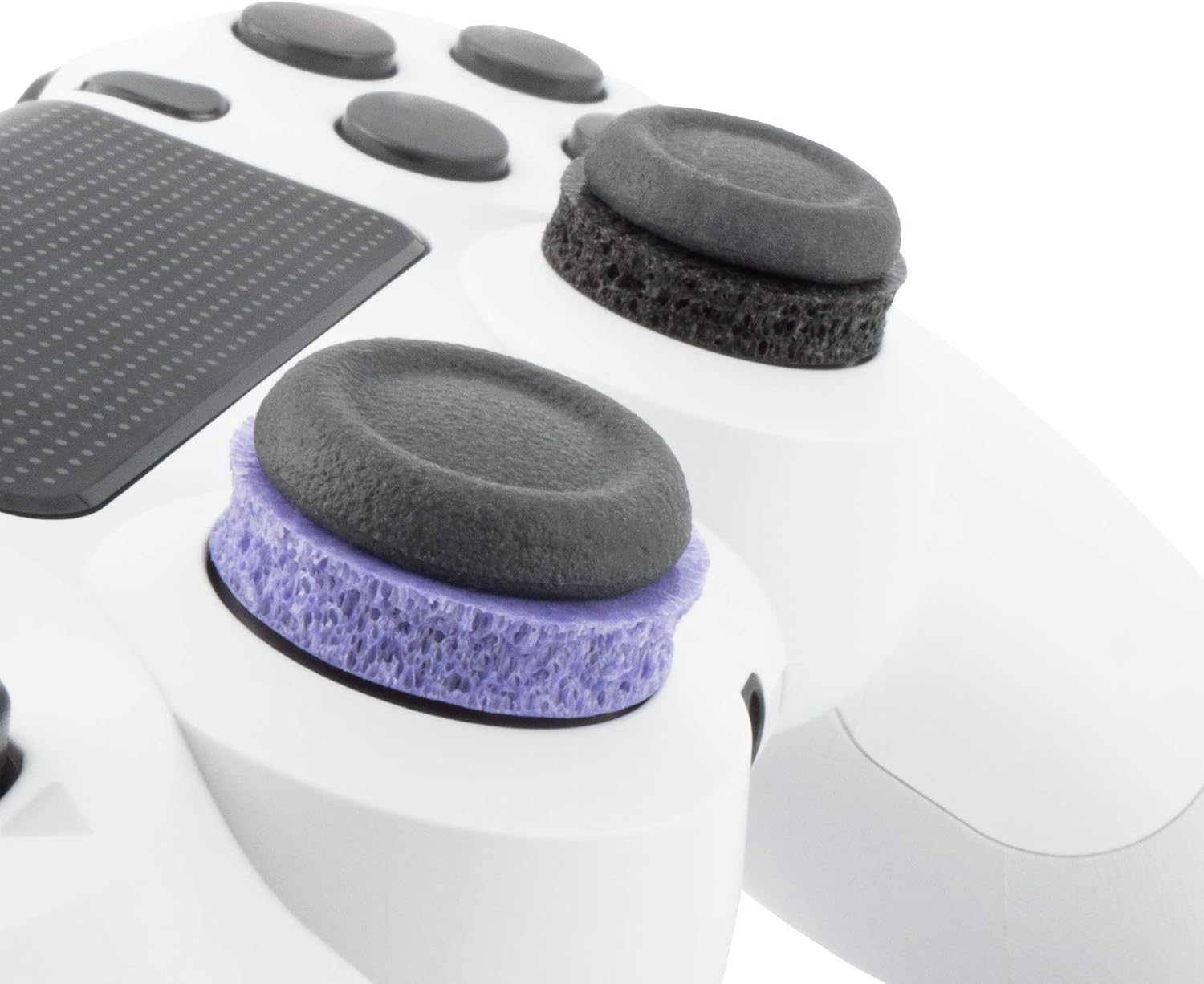 ANILLOS DE PRECISIÓN KONTROLFREEK PARA CONTROL PS4, PS5, XBOX ONE, XBX, SWITCH PRO Y SCUF NEGRO Y MORADO - 4