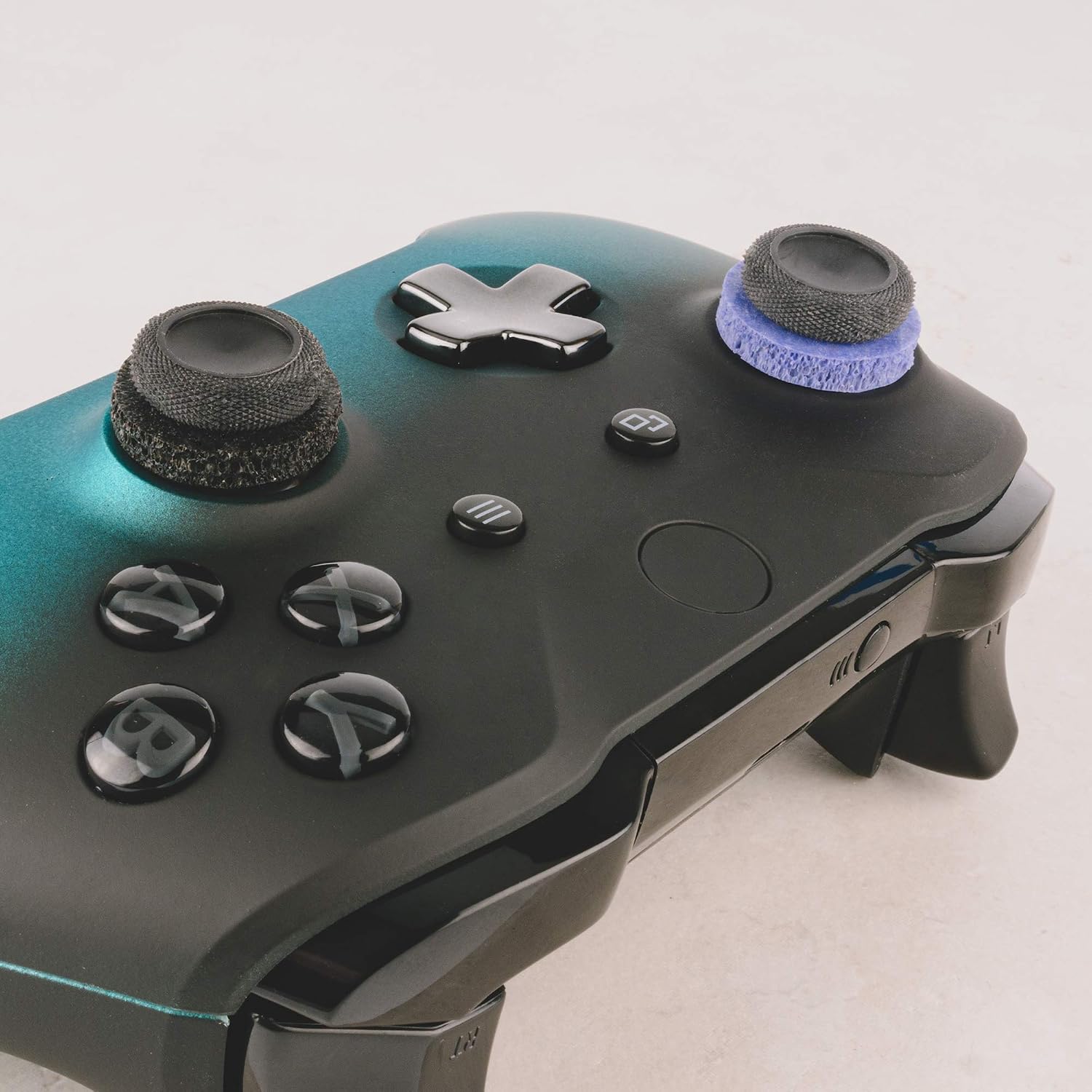 ANILLOS DE PRECISIÓN KONTROLFREEK PARA CONTROL PS4, PS5, XBOX ONE, XBX, SWITCH PRO Y SCUF NEGRO Y MORADO - 5