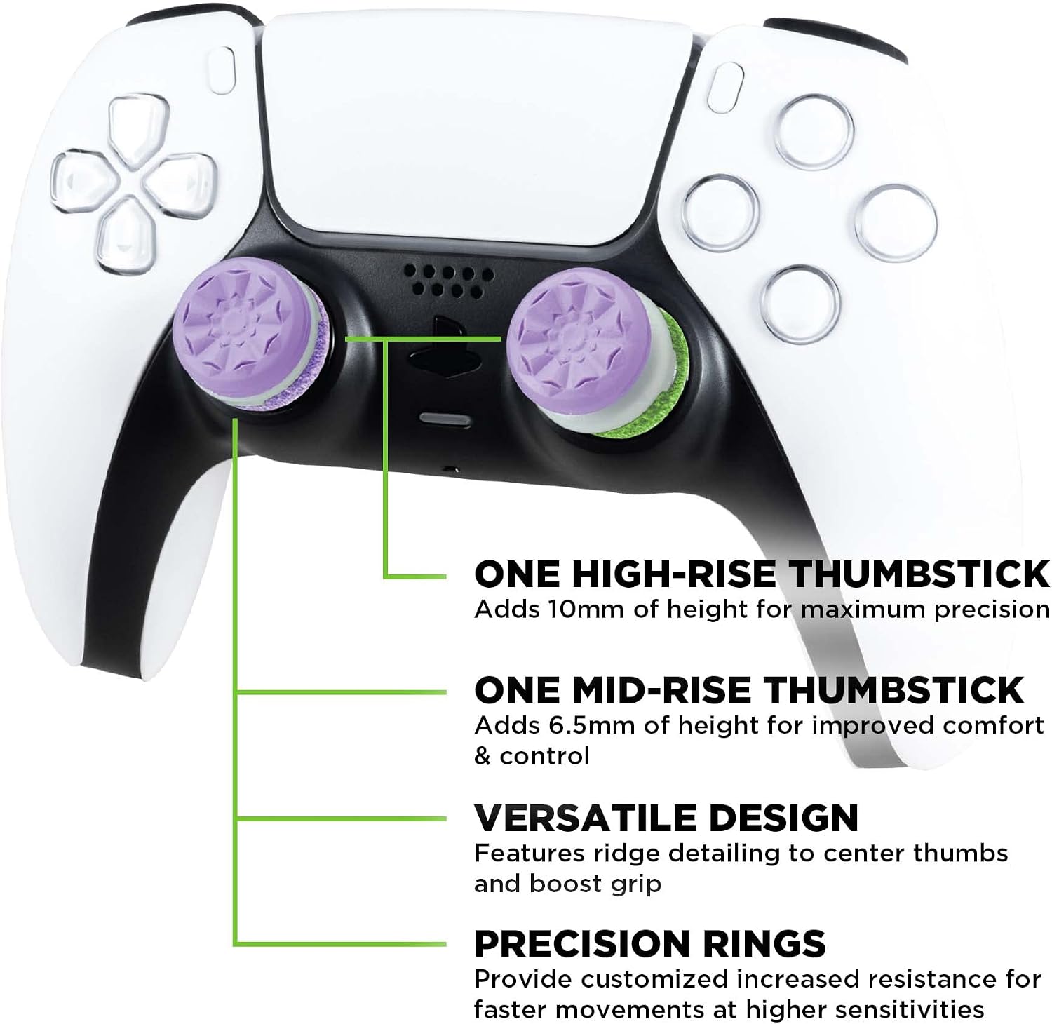 KIT DE MEJORA AIM BOOST KONTROLFREEK GALAXY PARA CONTROLES PLAYSTATION 5 Y PLAYSTATION 4 - 2
