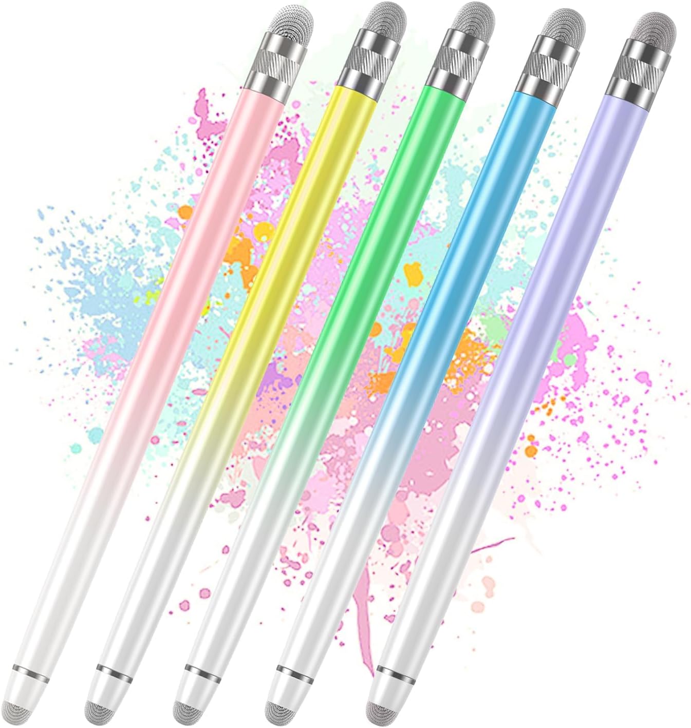 LÁPICES STYLUS BOPOMOFO 5 UNIDADES MULTICOLOR PARA PANTALLA TÁCTIL - 1