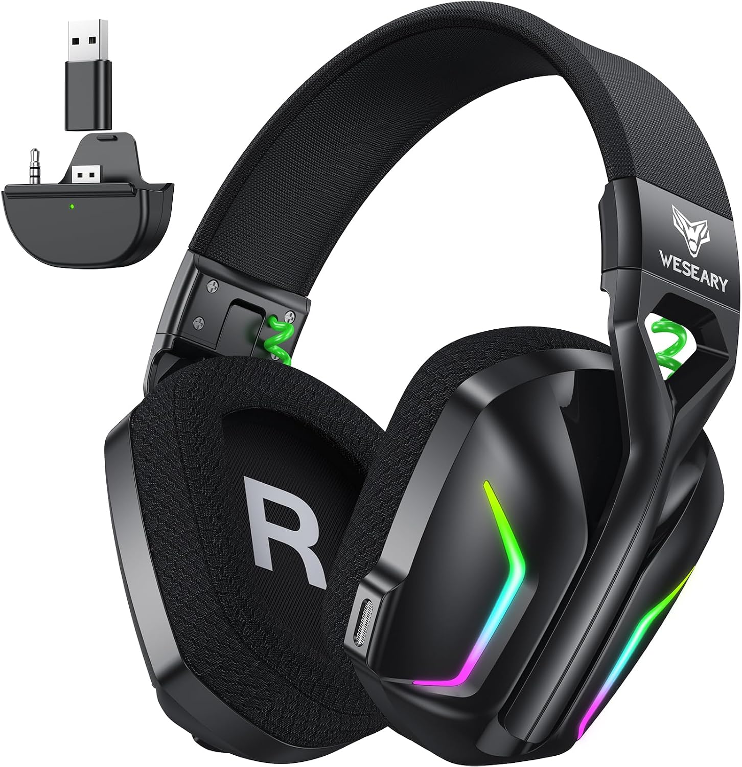 HEADSET INALÁMBRICO PARA GAMING WESEARY XBOX SERIES X|S 80 HORAS - 1