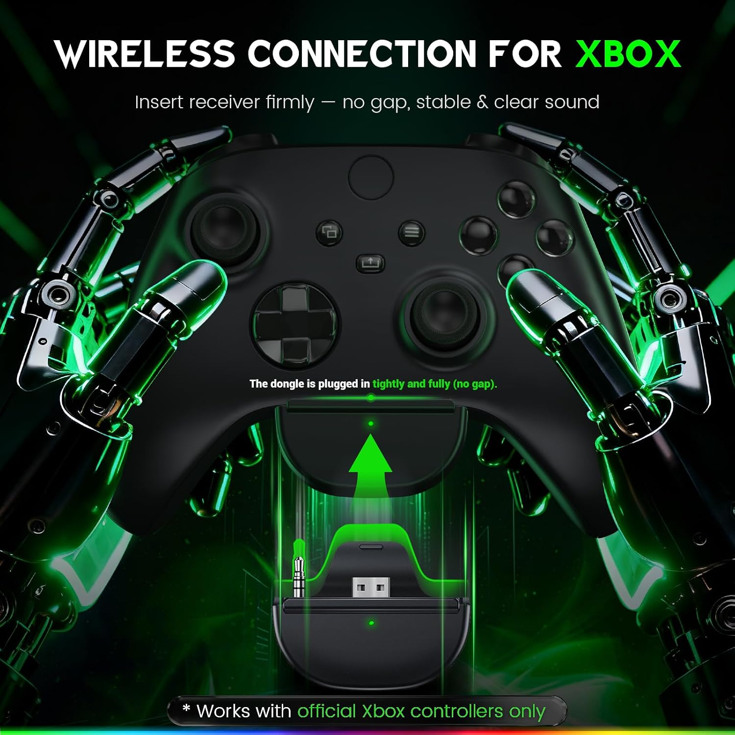 HEADSET INALÁMBRICO PARA GAMING WESEARY XBOX SERIES X|S 80 HORAS - 3