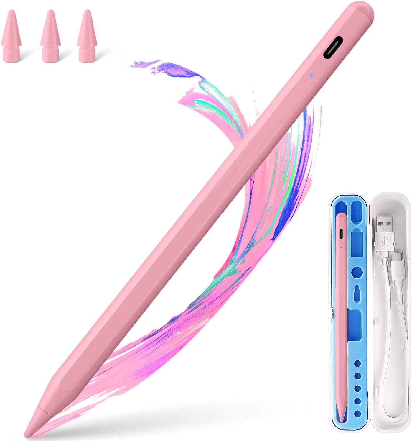 LÁPIZ STYLUS BLEBLE PARA IPAD 2018-2026 ROSA - 1
