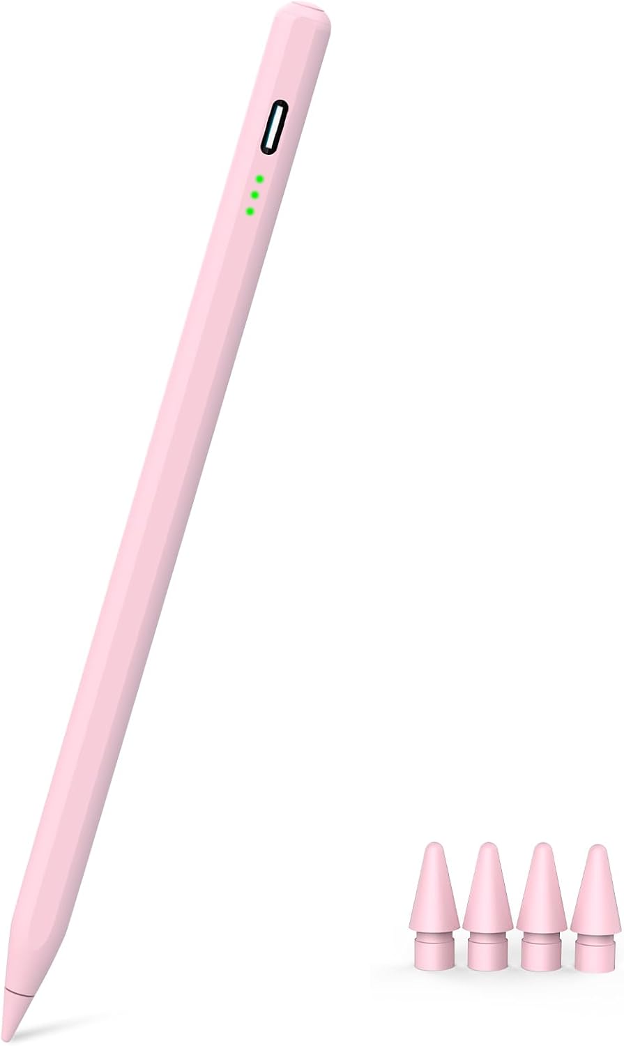 LÁPIZ TÁCTIL MYSTILUCK PARA IPAD PRO AIR MINI 2018-2026 COLOR ROSA - 1