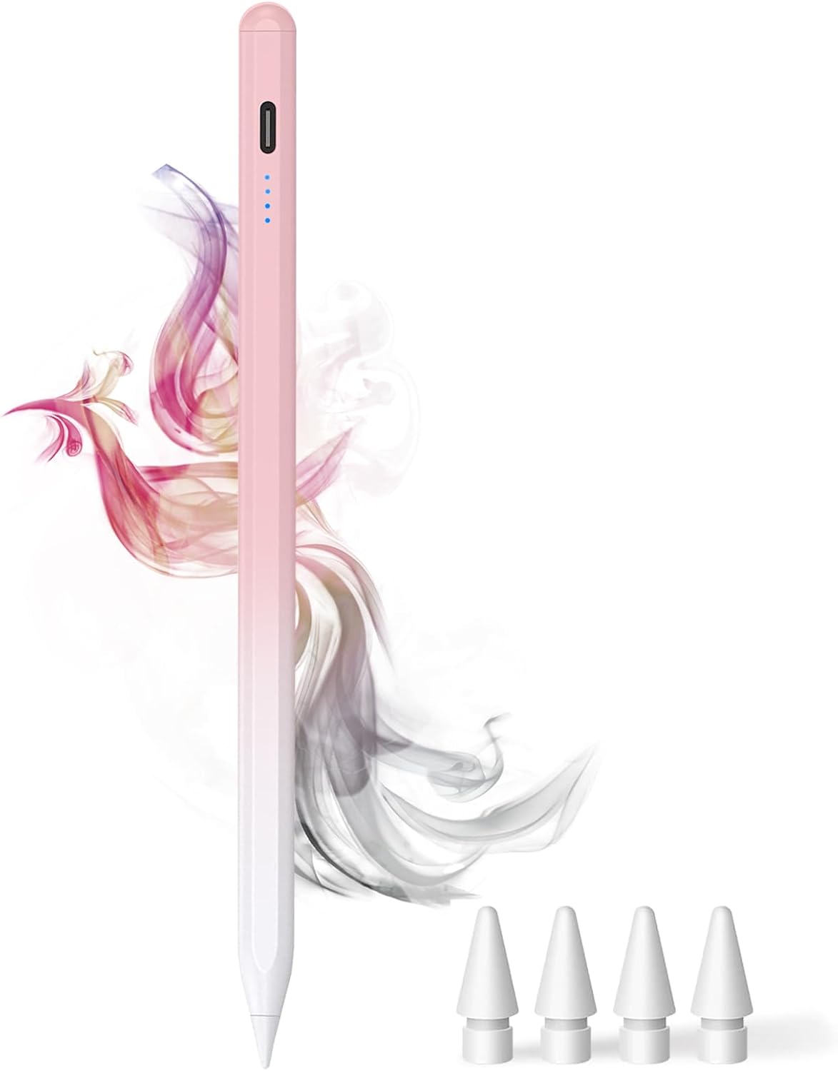 LÁPIZ STYLUS DOGAIN A8 PARA IPAD 2018-2026 ROSA DEGRADADO - 1