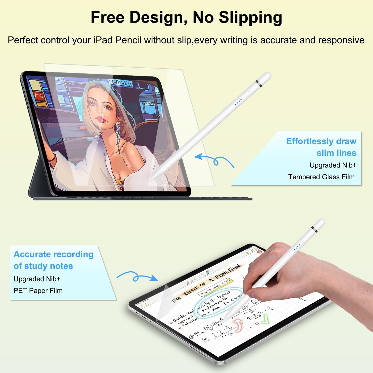 LÁPIZ PARA IPAD HATOKU 1RA GENERACIÓN CARGA RÁPIDA USB-C - 4