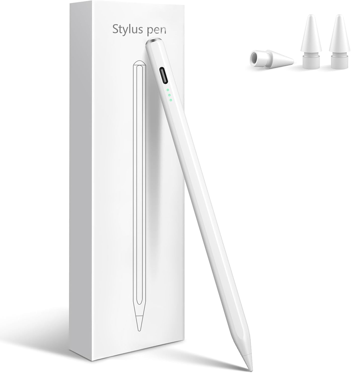 LÁPIZ STYLUS ASPAPER PARA IPAD 2018-2026 CARGA RÁPIDA 13 MINUTOS BLANCO - 1