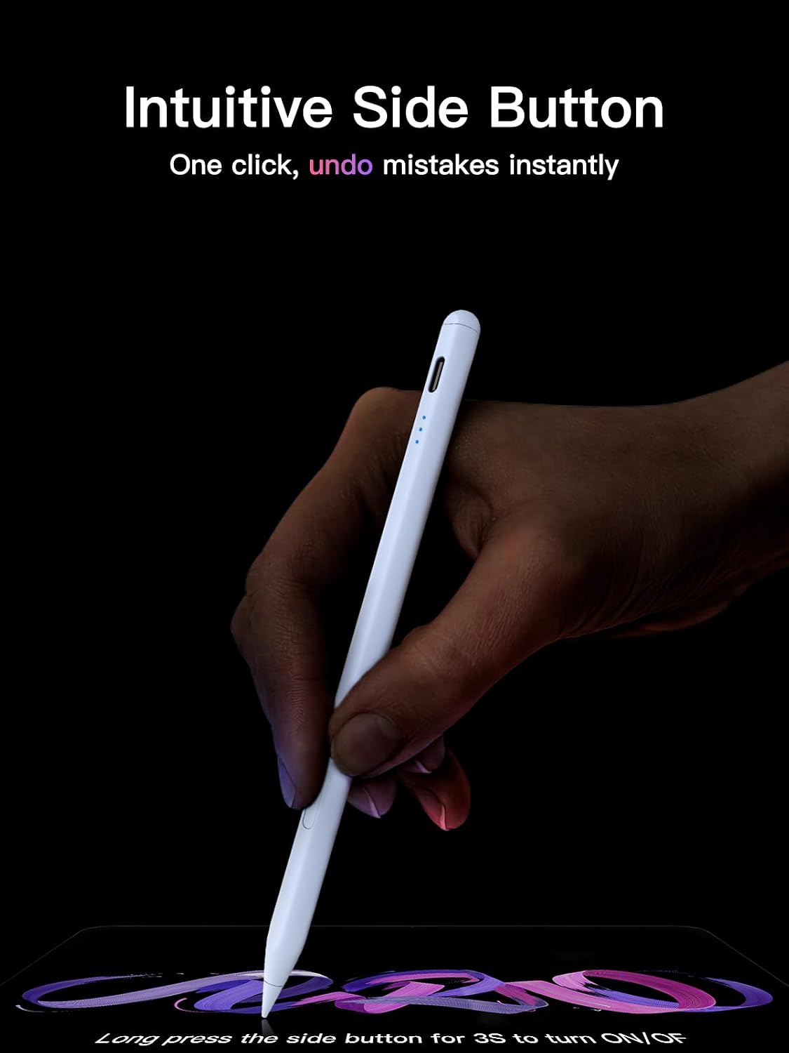 LÁPIZ STYLUS KEEPRO USB-C PARA IPAD 2018-2026 AZUL - 4