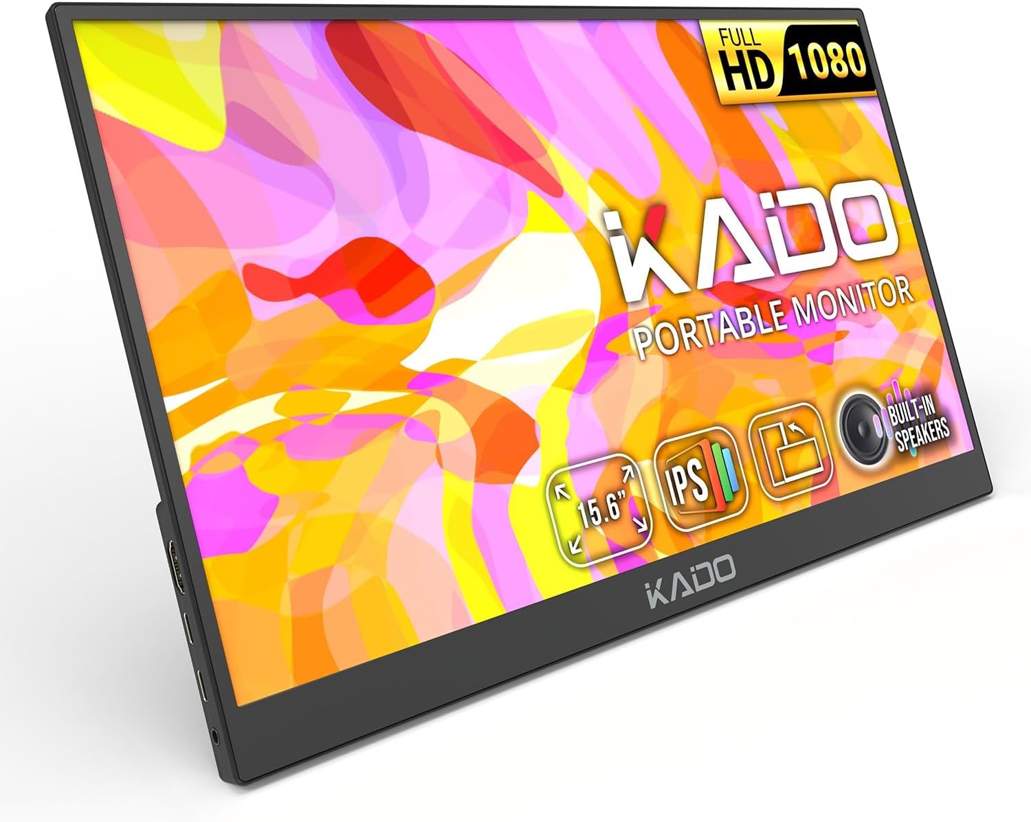 MONITOR PORTÁTIL KADO K16 15.6 PULGADAS FULL HD IPS USB-C HDMI - 1