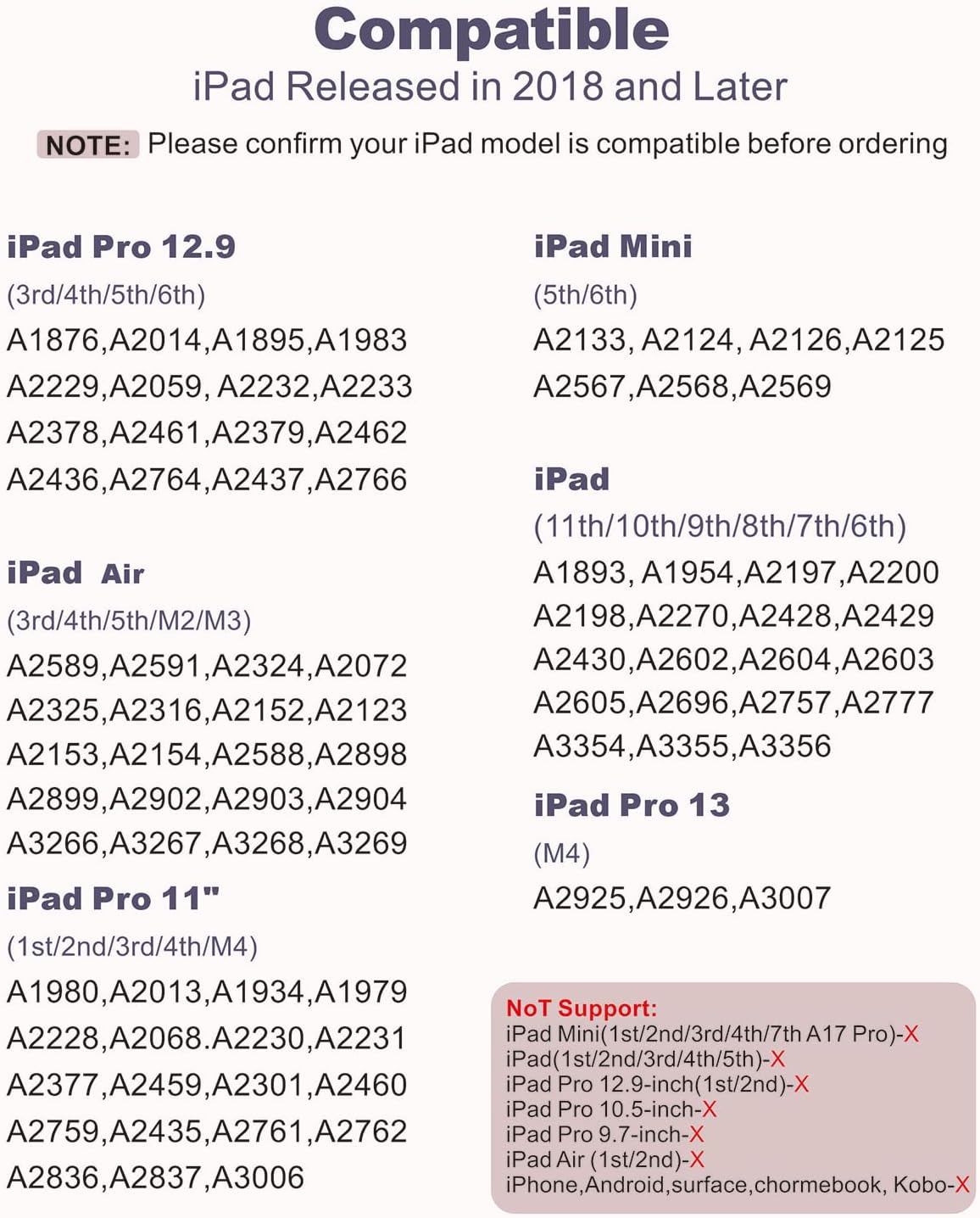 LÁPIZ STYLUS PARA IPAD JVKZAEN COMPATIBLE 2018-2025 CON CARGA RÁPIDA Y SOPORTE - 2