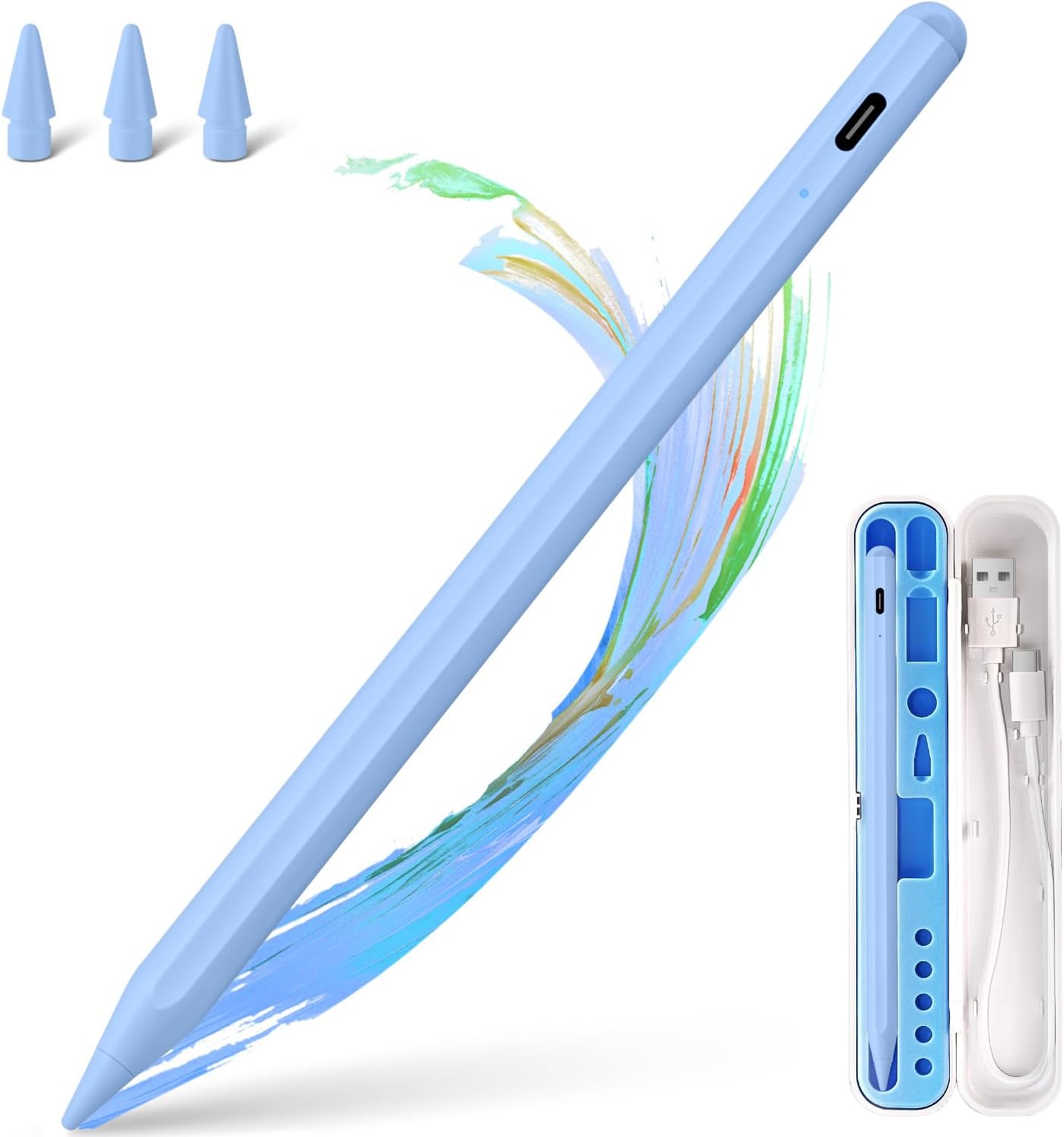 LÁPIZ STYLUS BLEBLE PARA IPAD 2018-2026 AZUL - 1