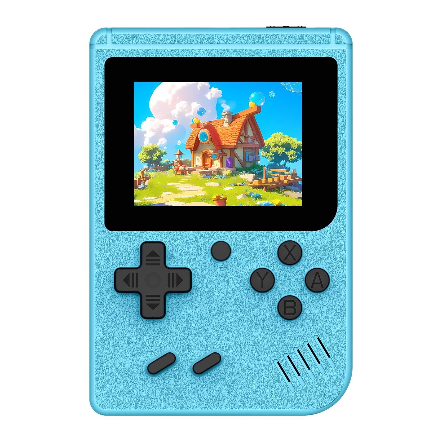 CONSOLA PORTÁTIL DE VIDEOJUEGOS RETRO AQHH MODELO MINI ROSA CON 400 JUEGOS CLÁSICOS Y PANTALLA DE 3 PULGADAS - 4