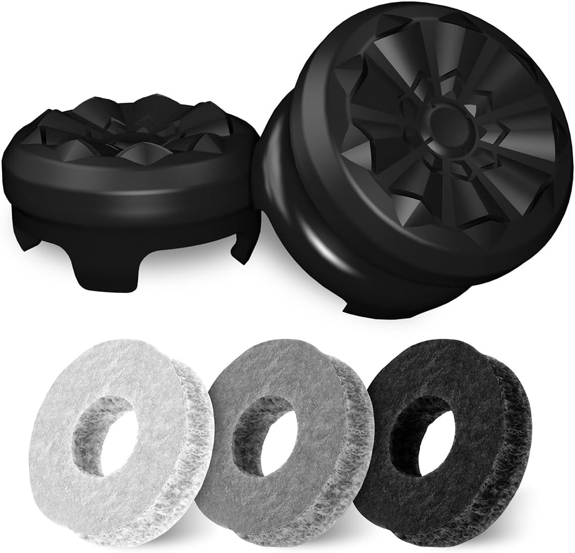 KIT DE MEJORA DE PUNTERÍA KONTROLFREEK AIM BOOST PARA CONTROLES PLAYSTATION 5 Y PLAYSTATION 4 EDICIÓN BLACK GALAXY - 3
