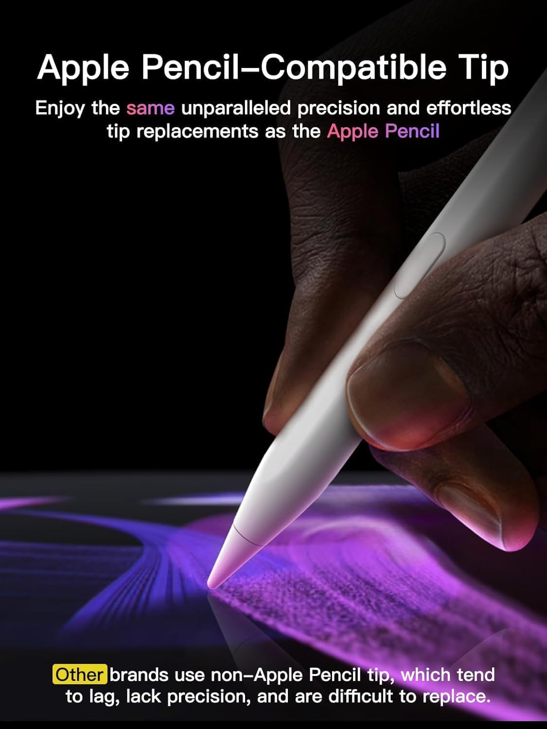LÁPIZ STYLUS KEEPRO PARA IPAD 2018-2026 CON CARGA RÁPIDA USB-C - 2