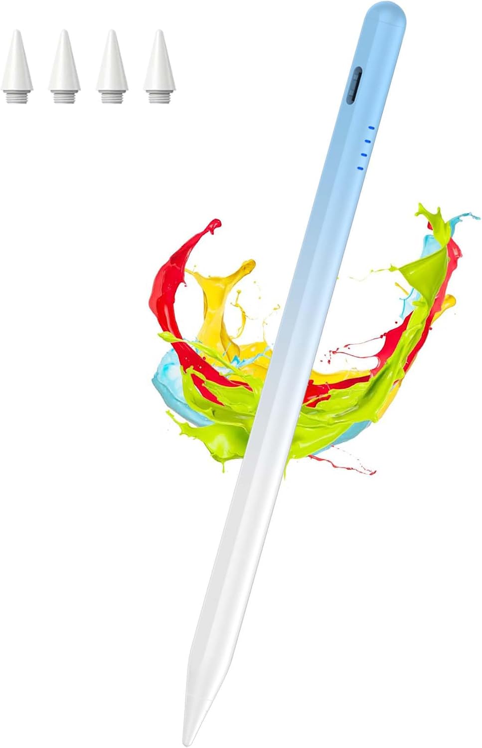 LÁPIZ STYLUS KENKOR PARA IPAD 2018-2026 CARGA RÁPIDA 20 MINUTOS - 1