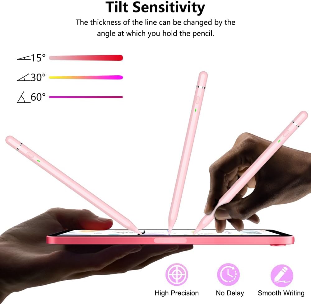 LÁPIZ STYLUS KIROSA IPAD PENCIL USB C PARA IPAD 6 A 11 GEN, MINI 5/6, AIR 3 A 5, PRO 11'/12.9' - 4