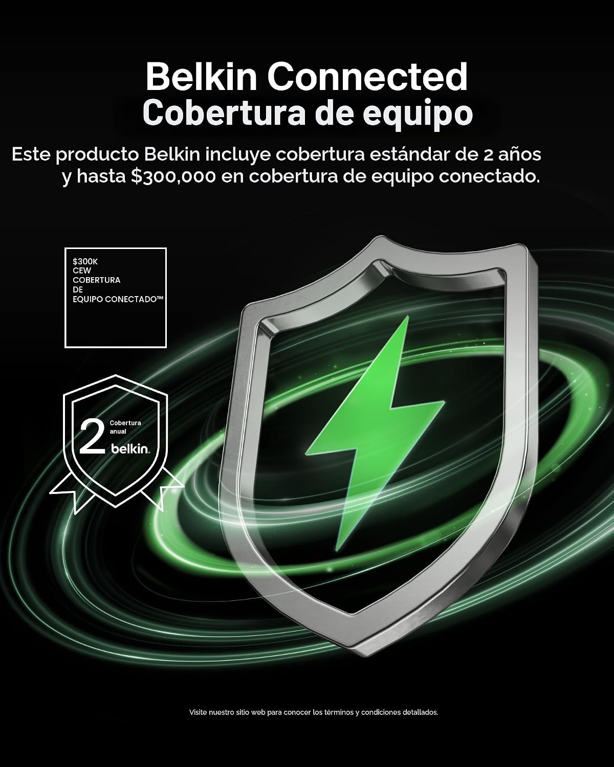 REGLETA CON PROTECTOR DE SOBRETENSIÓN BELKIN 12 TOMAS 4,156 JULIOS CABLE 3 M ENCHUFE PLANO - 5