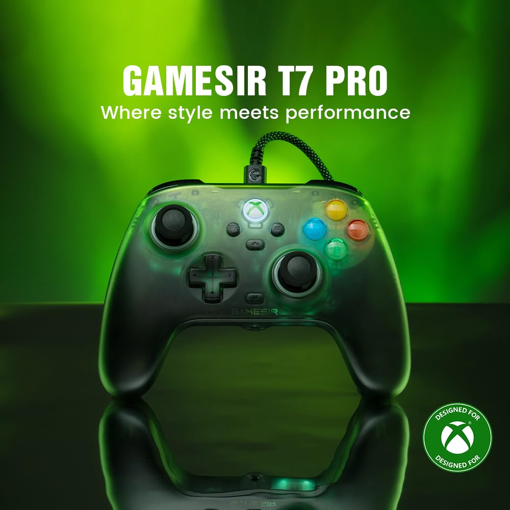 MANDO GAMESIR T7 PRO WIRED PARA XBOX CON HALL EFFECT Y RGB - 2