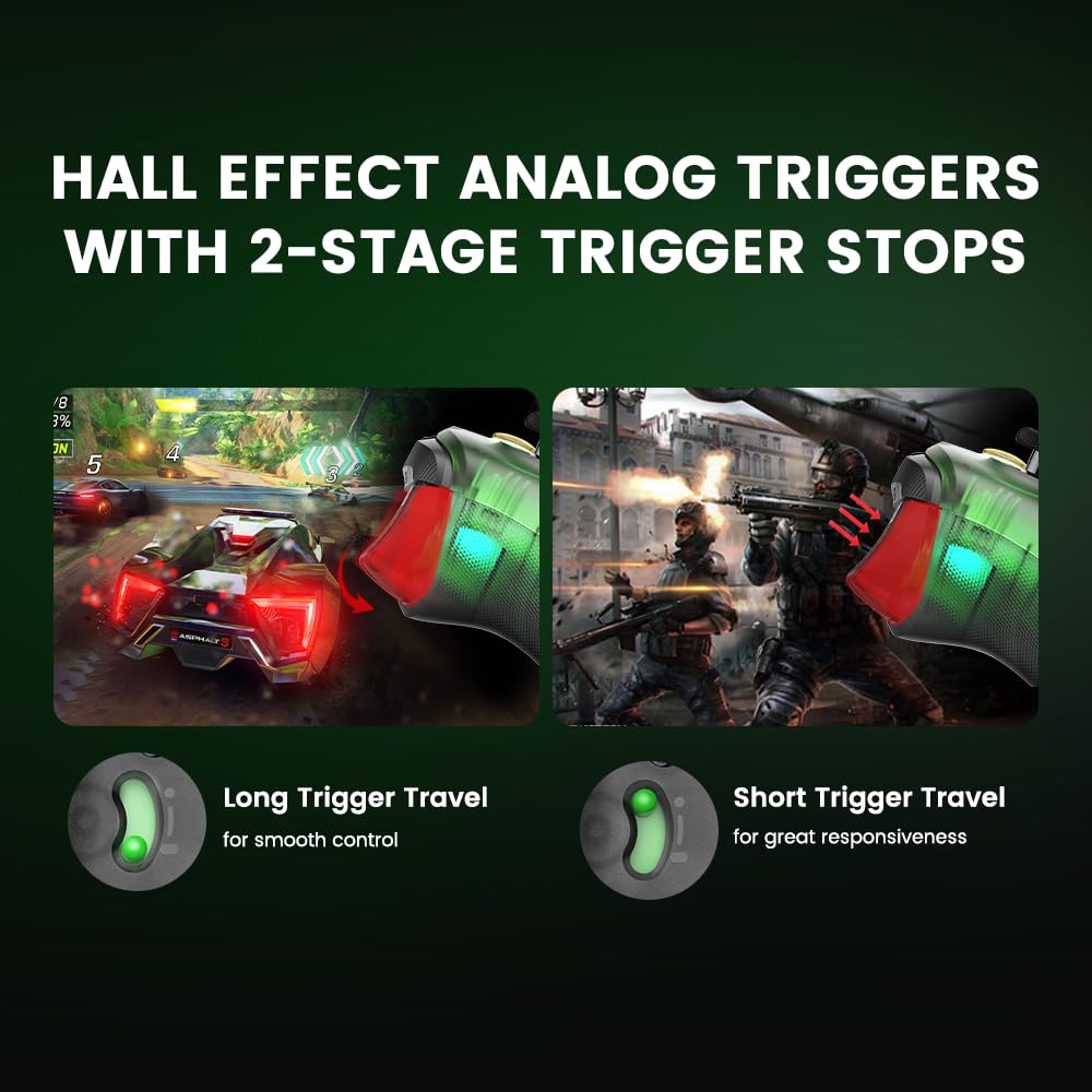 MANDO GAMESIR T7 PRO WIRED PARA XBOX CON HALL EFFECT Y RGB - 5