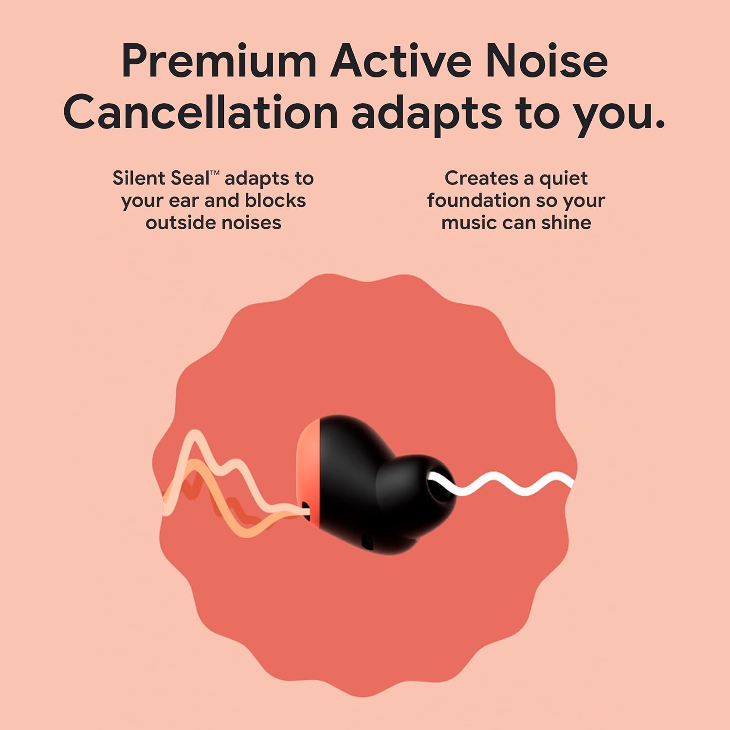 AUDÍFONOS GOOGLE PIXEL BUDS PRO TRUE WIRELESS CANCELACIÓN DE RUIDO BLUETOOTH CORAL - 2