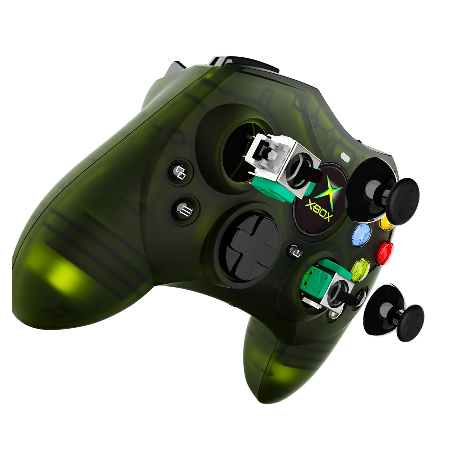 MANDO CON CABLE HYPERKIN DUCHESS PARA XBOX SERIES X|S, XBOX ONE Y PC WINDOWS 10/11 VERDE GREENHAVEN - 3