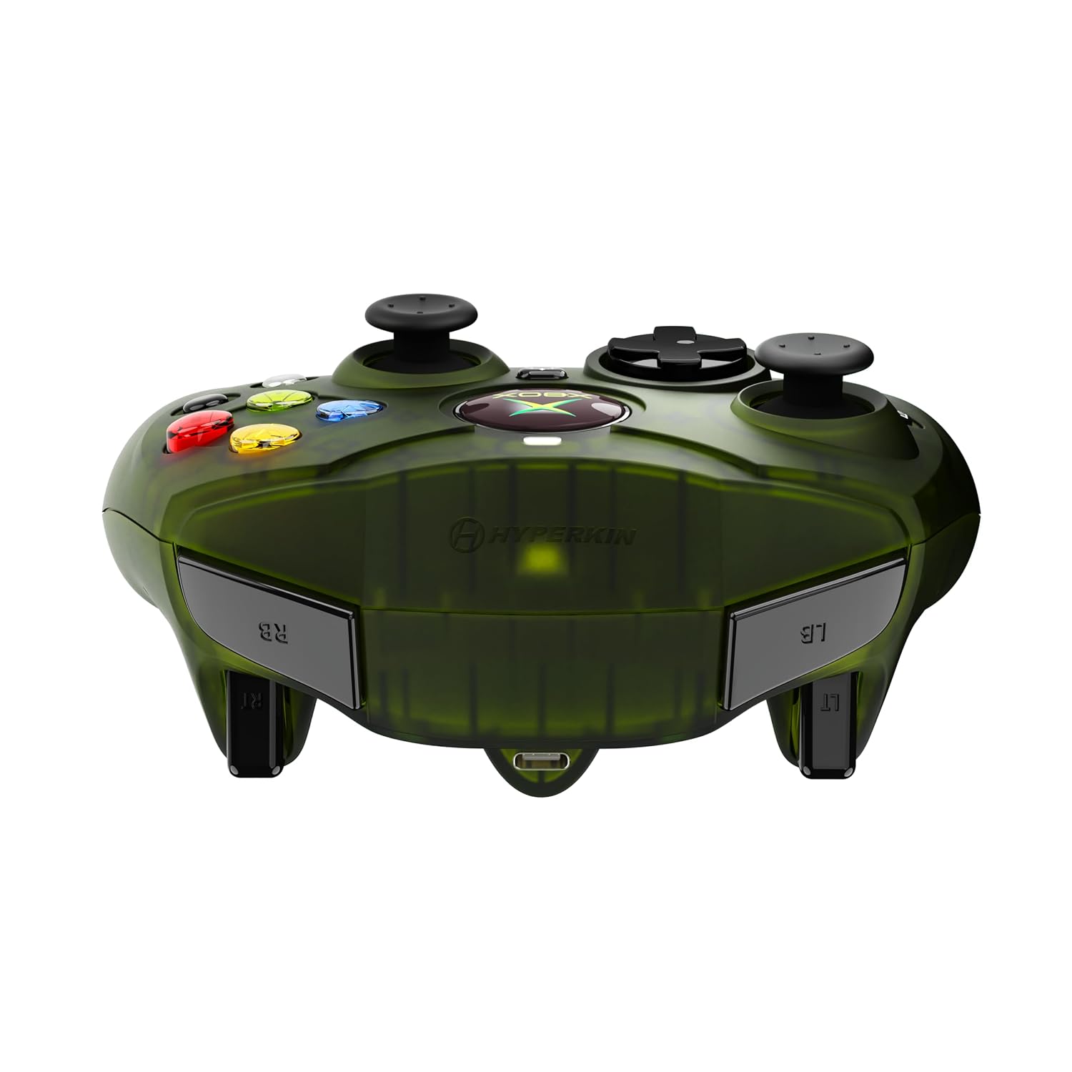MANDO CON CABLE HYPERKIN DUCHESS PARA XBOX SERIES X|S, XBOX ONE Y PC WINDOWS 10/11 VERDE GREENHAVEN - 4