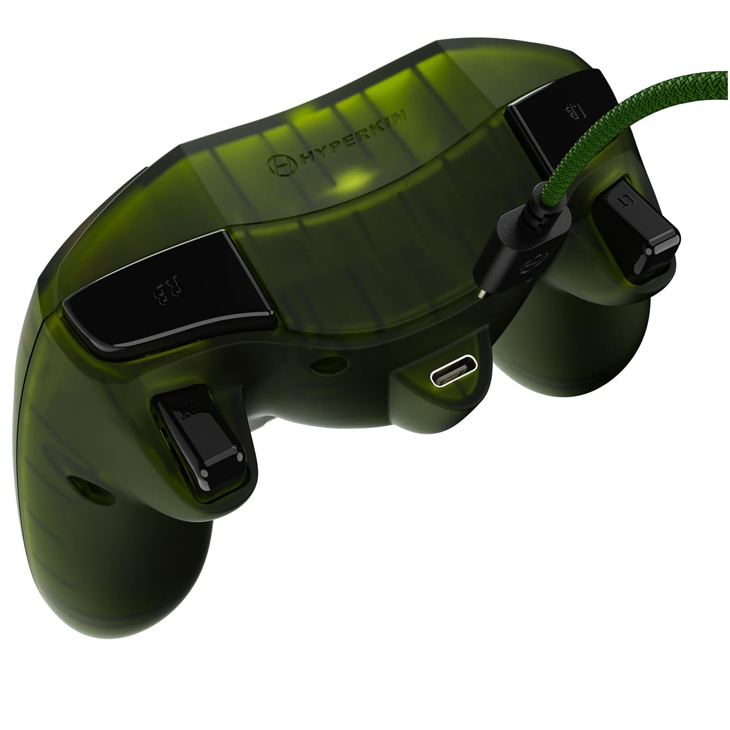 MANDO CON CABLE HYPERKIN DUCHESS PARA XBOX SERIES X|S, XBOX ONE Y PC WINDOWS 10/11 VERDE GREENHAVEN - 5