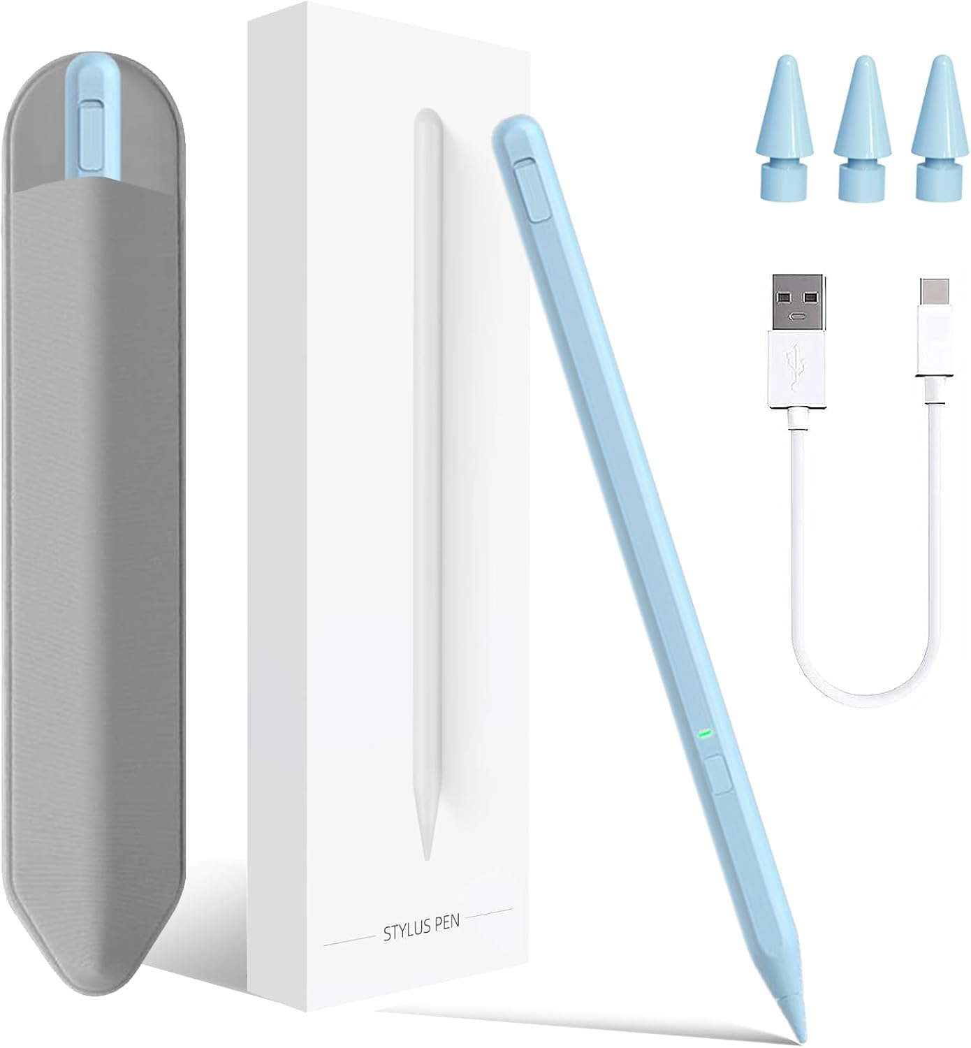 LÁPIZ STYLUS MILIKILO PARA IPAD 11ª Y 10ª GENERACIÓN CON SOPORTE PARA LÁPIZ Y RECHAZO DE PALMA - 1