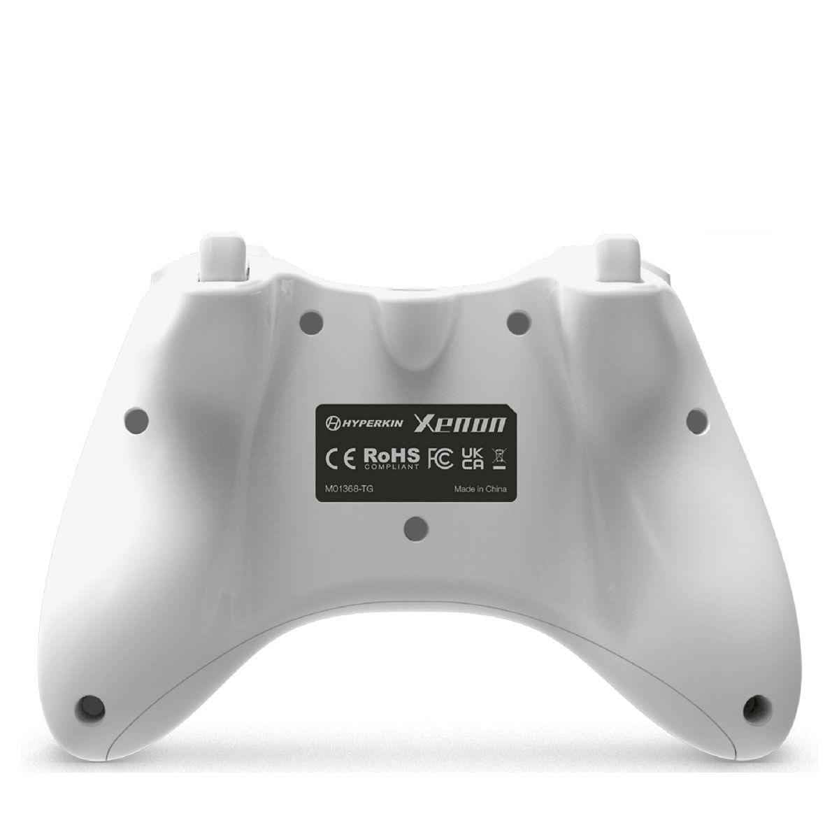 MANDO HYPERKIN XENON CON CABLE PARA XBOX ONE/SERIES X|S Y PC WINDOWS 10|11, BLANCO - 3