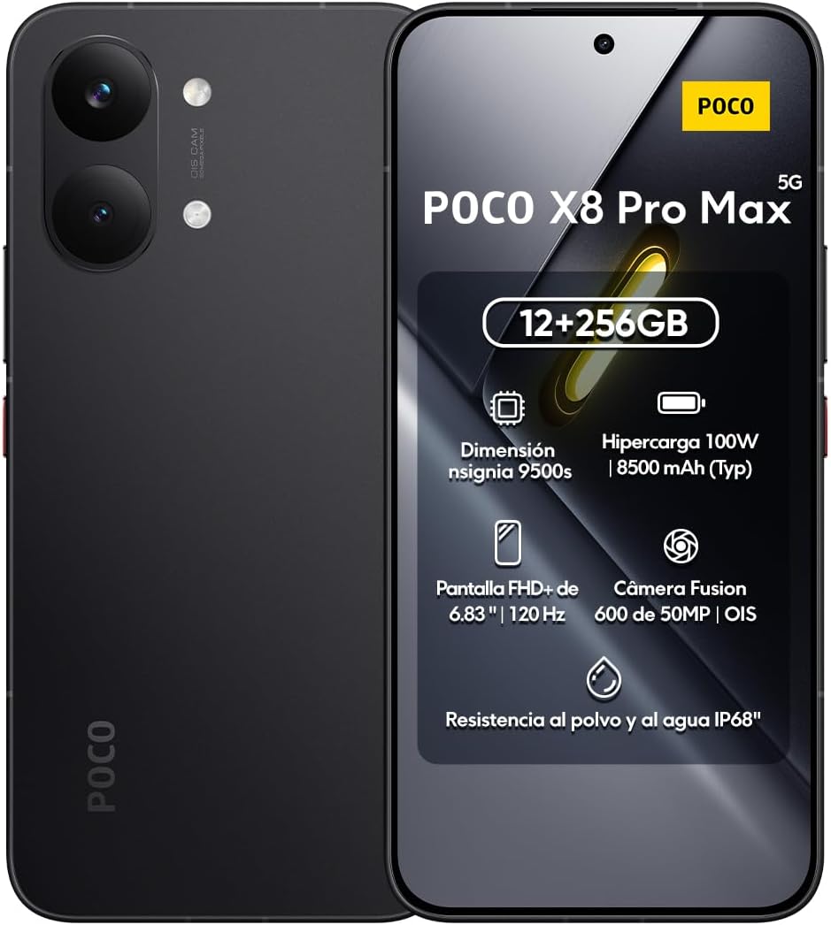 SMARTPHONE XIAOMI POCO X8 PRO MAX 256GB 12GB AZUL - 1