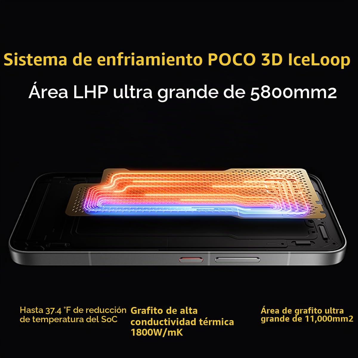 SMARTPHONE XIAOMI POCO X8 PRO MAX 256GB 12GB AZUL - 3