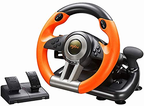 VOLANTE PARA JUEGOS PXN V3 PRO CON PEDALES - 4