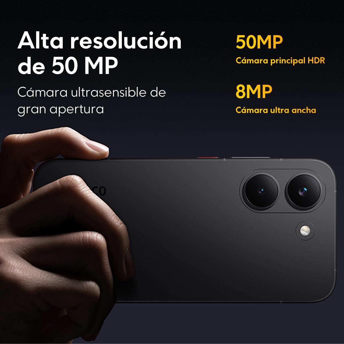 SMARTPHONE XIAOMI POCO X8 PRO 5G 256GB 8GB BLANCO - 5