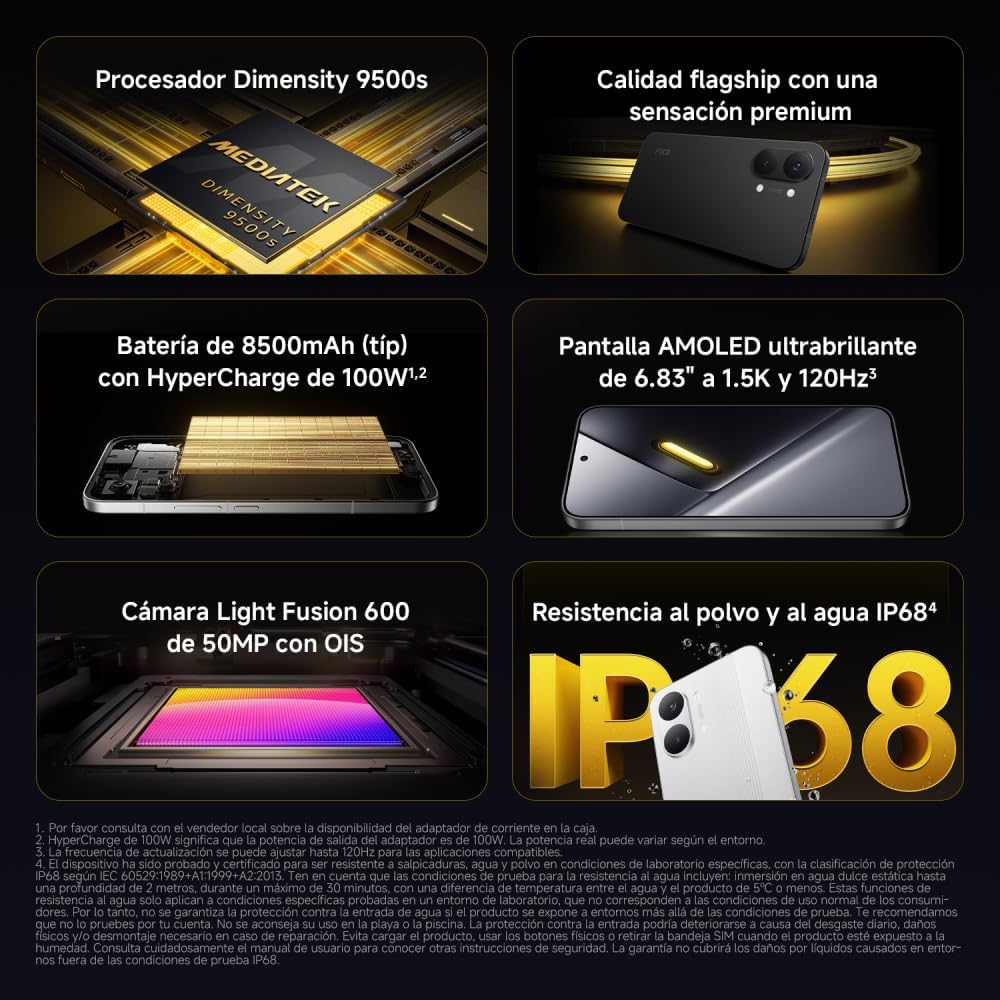 SMARTPHONE XIAOMI POCO X8 PRO MAX 256GB 12GB AZUL - 2