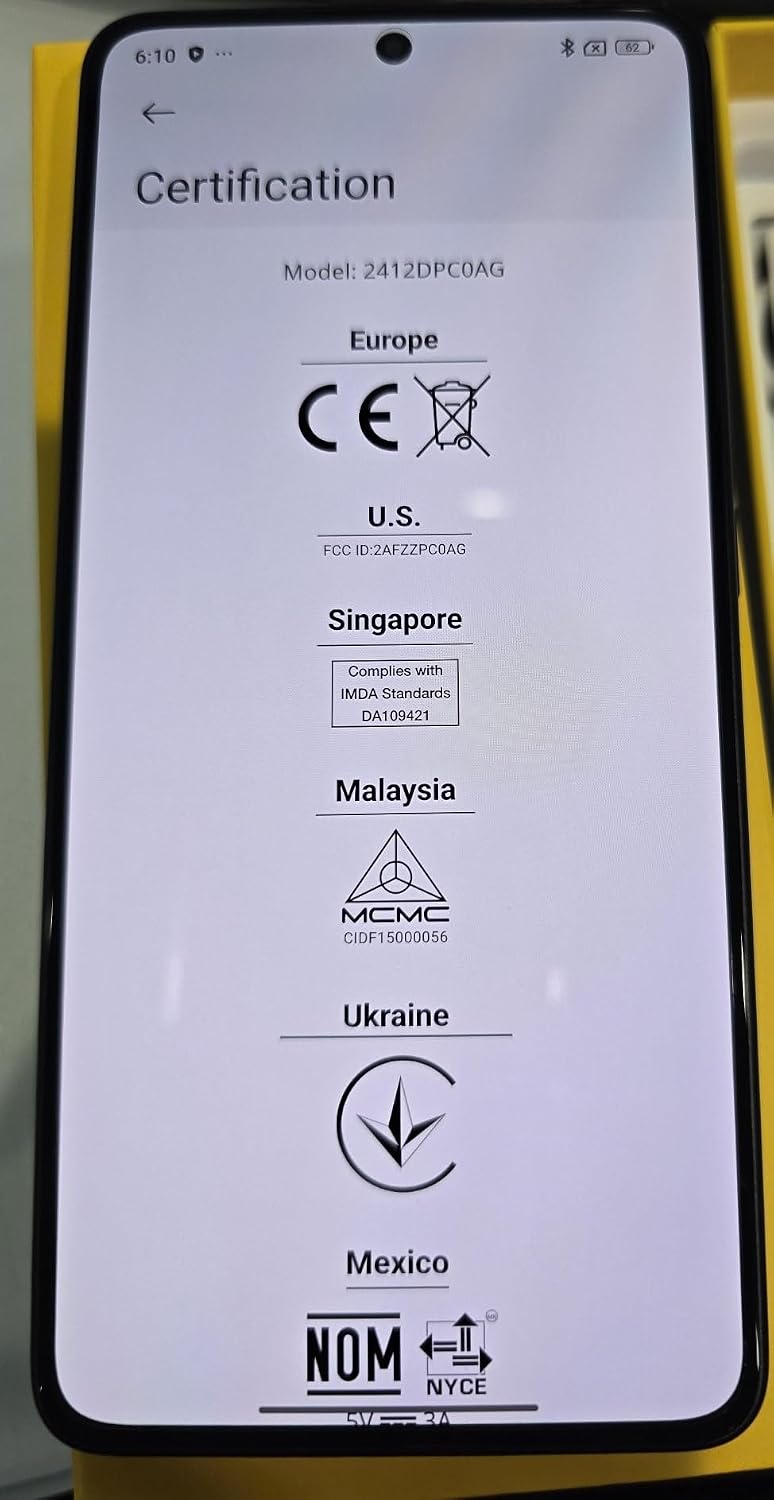 SMARTPHONE XIAOMI POCO X8 PRO 5G 256GB 8GB AMARILLO - 1