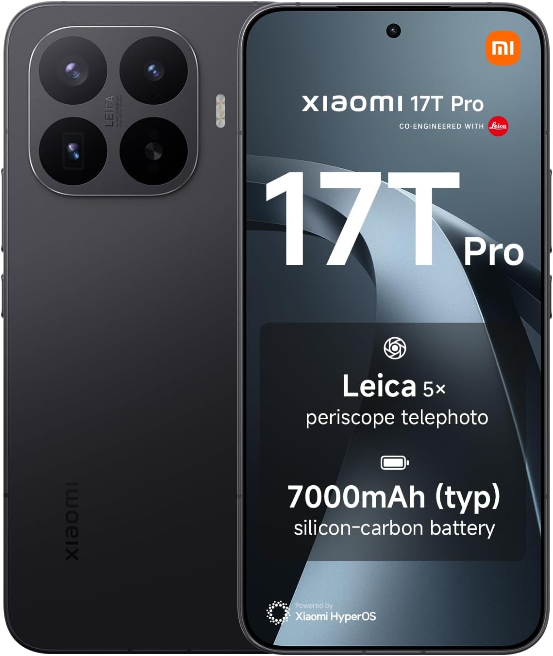 SMARTPHONE XIAOMI 17T PRO 512GB 12GB NEGRO - 1
