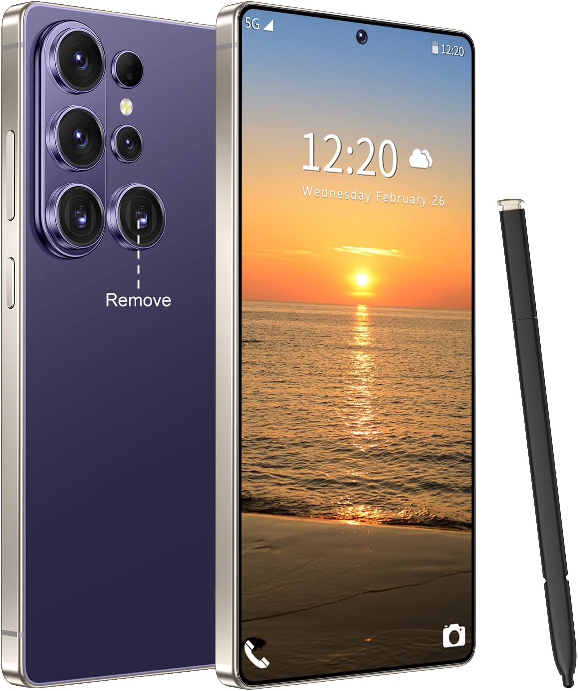 SMARTPHONE HUNESS 26 ULTRA 16+1TB ANDROID 15 6.99' DEEP PURPLE - 1
