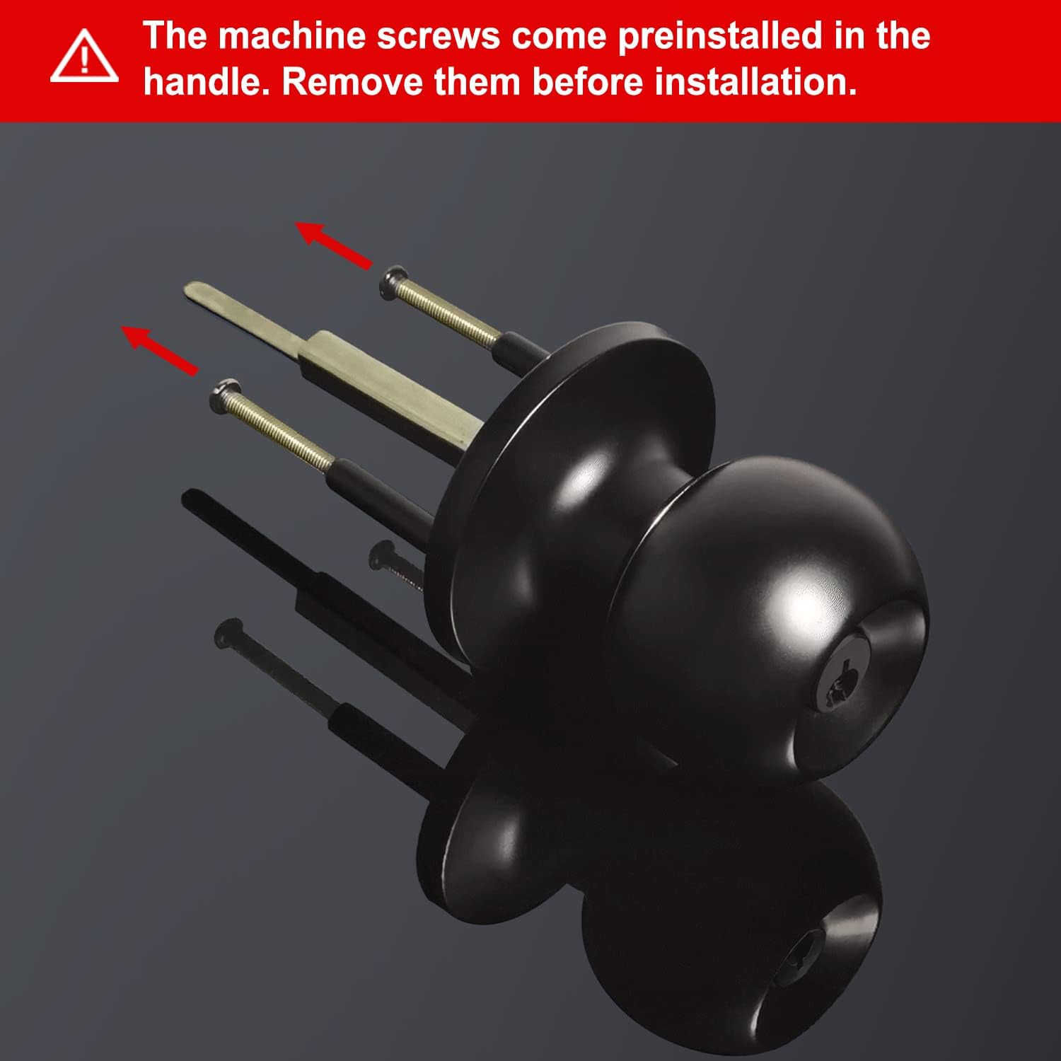 MANIJA PARA PUERTA DE ENTRADA BESTTEN CON LLAVE ACABADO NEGRO MATE - 5