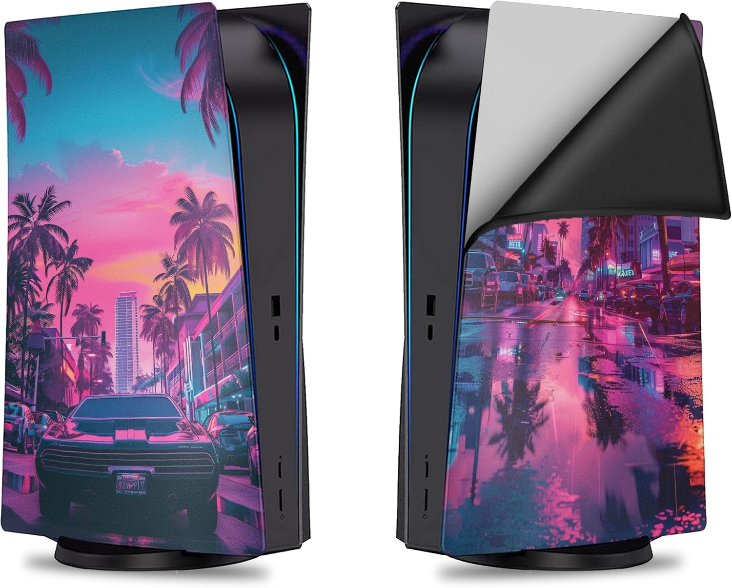 FUNDA DE SILICONA BABY CUDDLE BOX PARA CONSOLA PS5 SLIM DISEÑO GTA 6 - 1