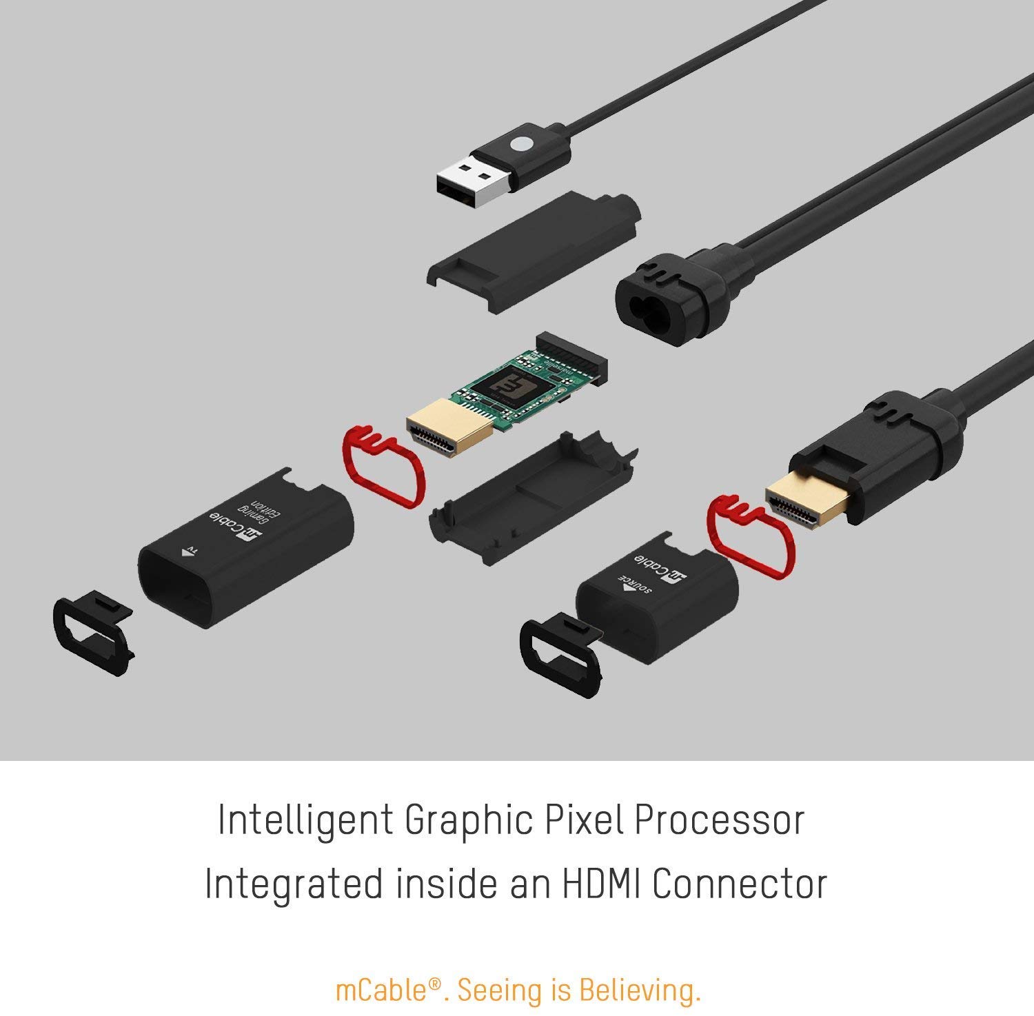 CABLE HDMI MARSEILLE GAMING EDITION 6 PIES SMART CON ANTI-ALIASING - 3