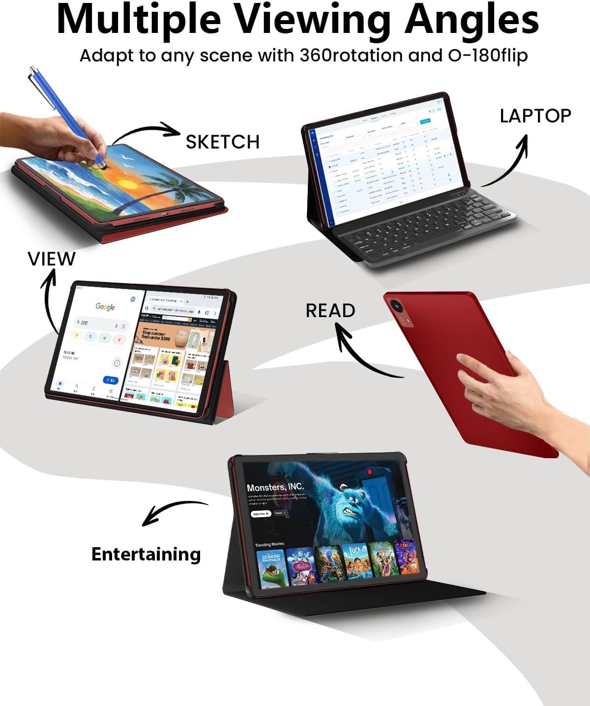 TABLET ANDROID 16 HUIHUANG T7280 11 PULGADAS 32GB RAM 128GB ROM - 3